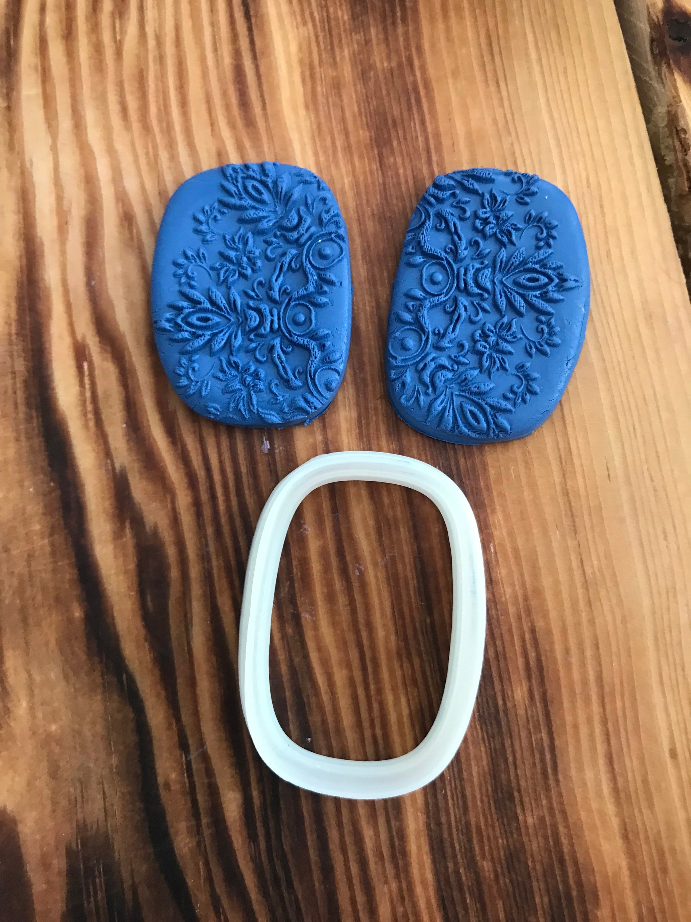 SET OF SIX  Polymer Clay Cutter, Unique Model, Special Design, Spring Clay Cutters, Unique Clay Cutter For Jewelry Making