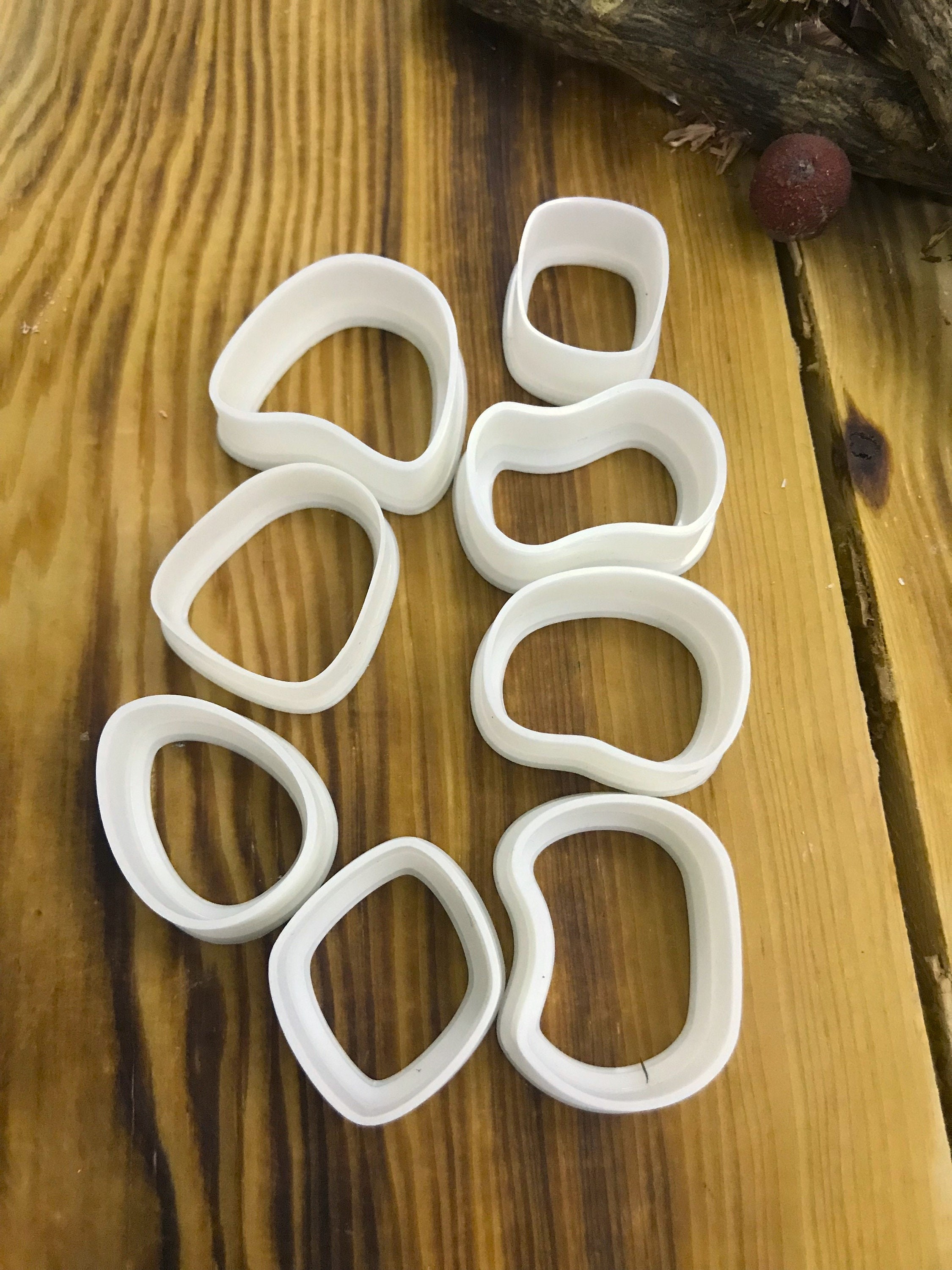 Amorphous Cutter Set | Polymer Clay & Cookie Cutter for Jewelry & Baking