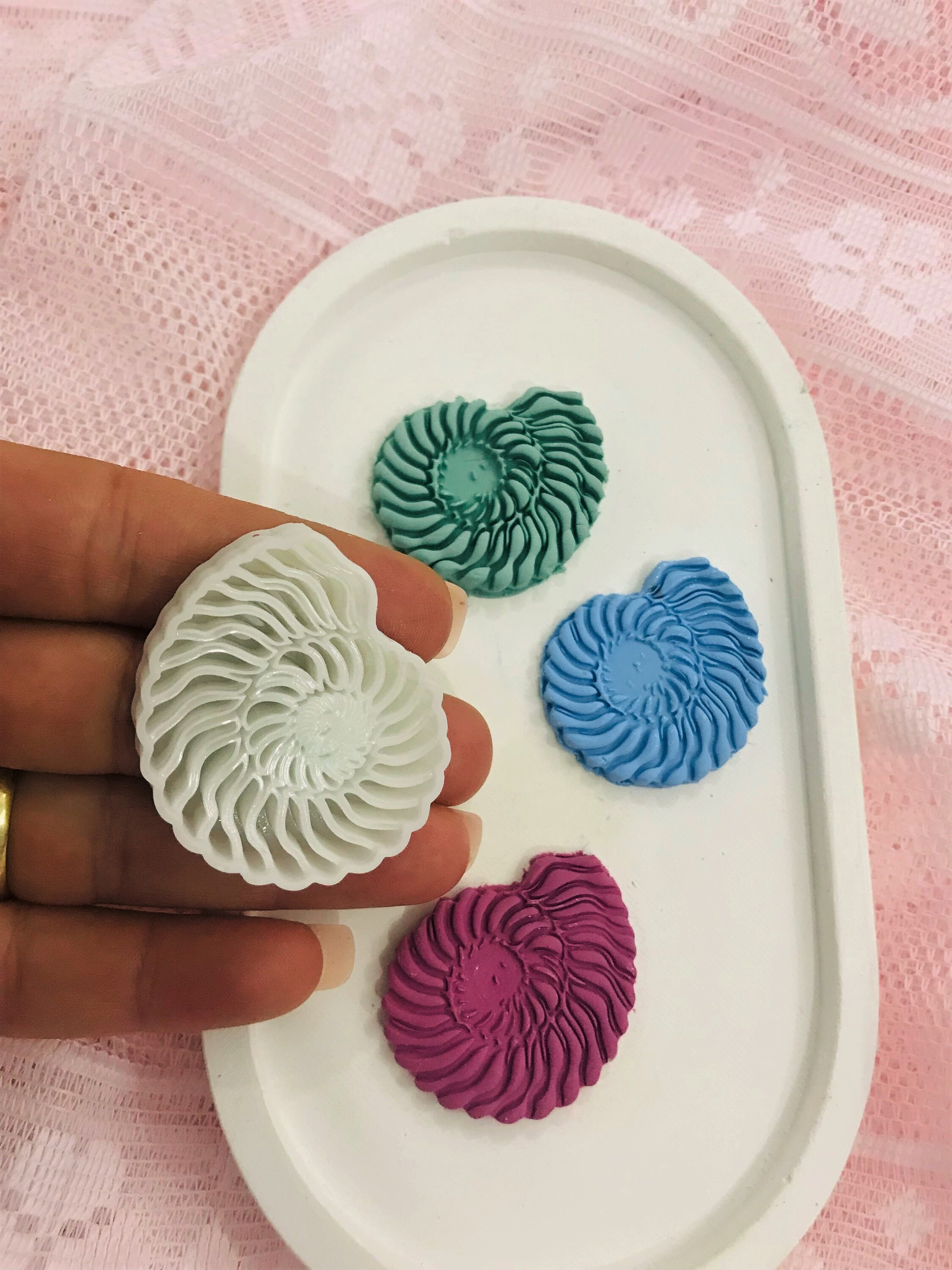Unique Sea Snail Summer  Polymer Clay Cutter, Ocean Model, Special Design, Summer Clay Cutters, Unique Clay Cutter For Jewelry Making, Sea