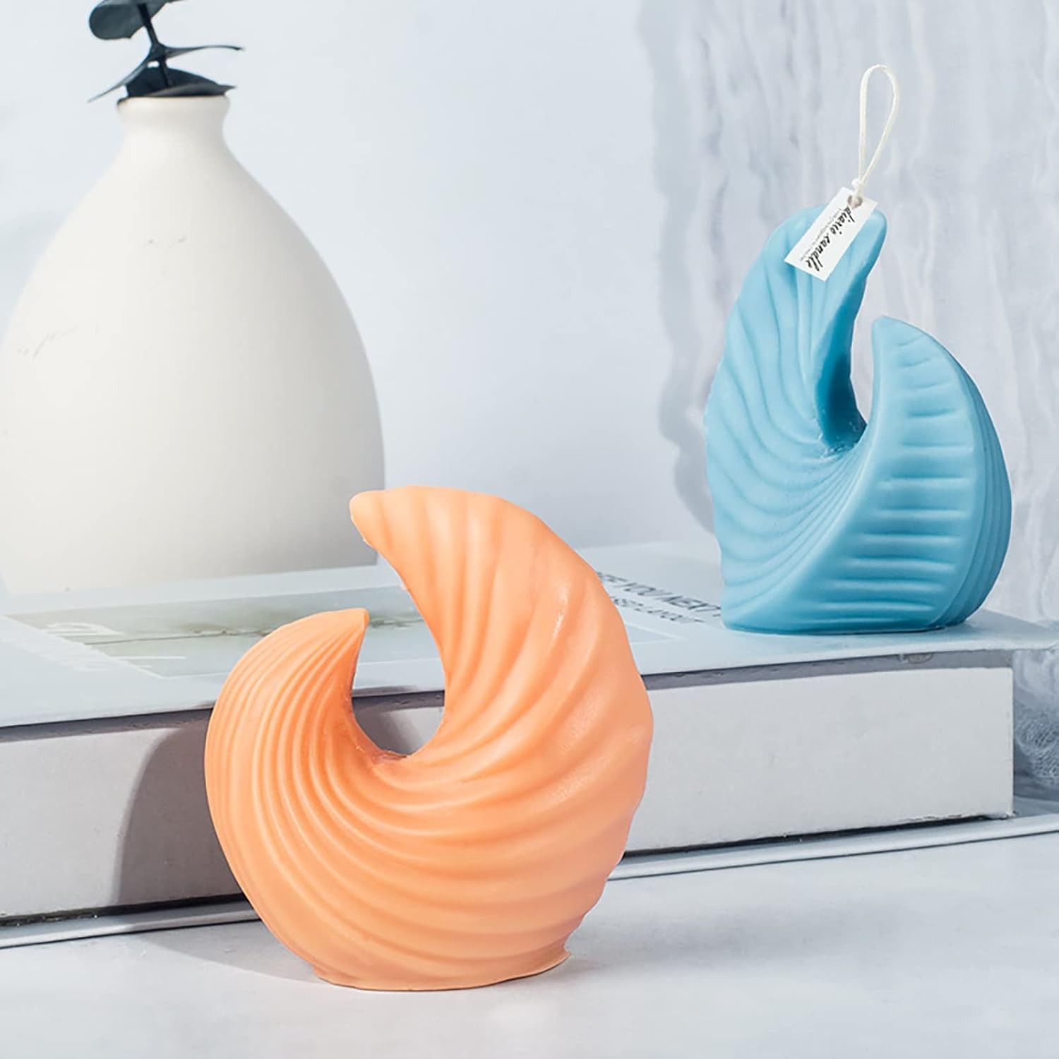 Dekoratif Mum Kalıbı - 3D tasarım mum silikon kalıbı
