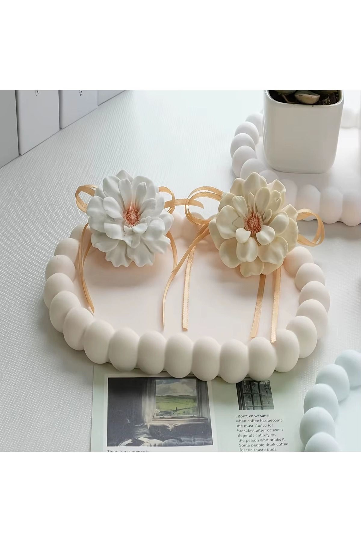 sunumluk silikon kalıbı oval model sunumluk silikon kalıbı