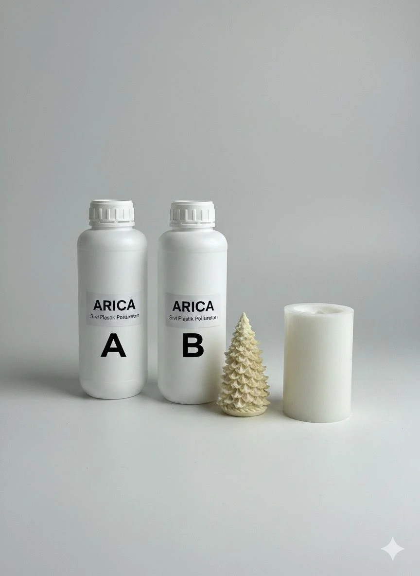 Sıvı Plastik Poliüretan A+B Set  (2 kg)