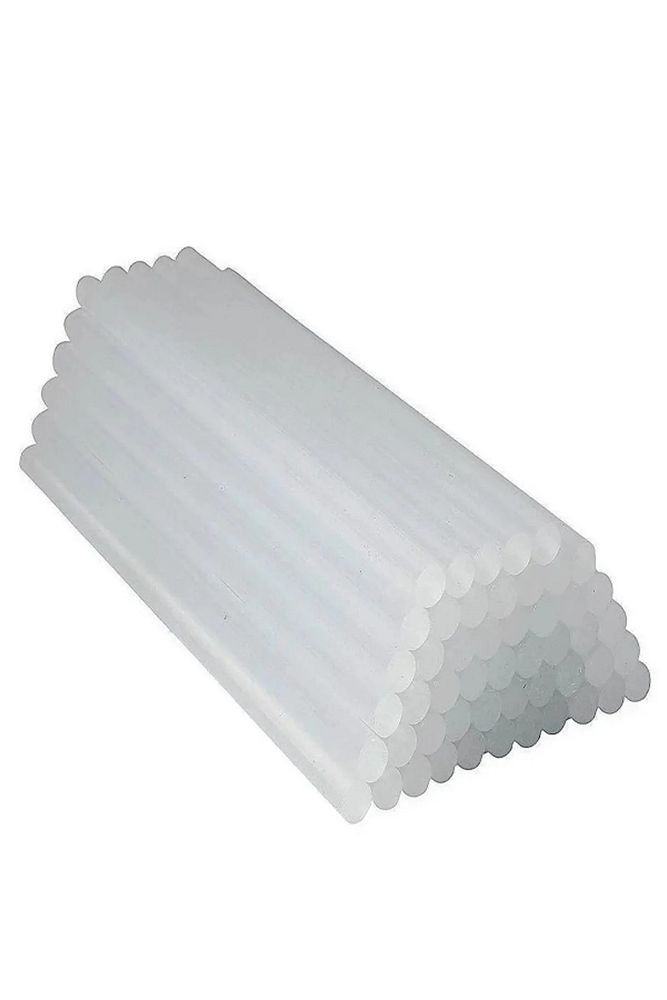 Kalın Mum Silikon 20 Adet 11 Mm 27 Cm Mum Çubuk Sıcak Silikon