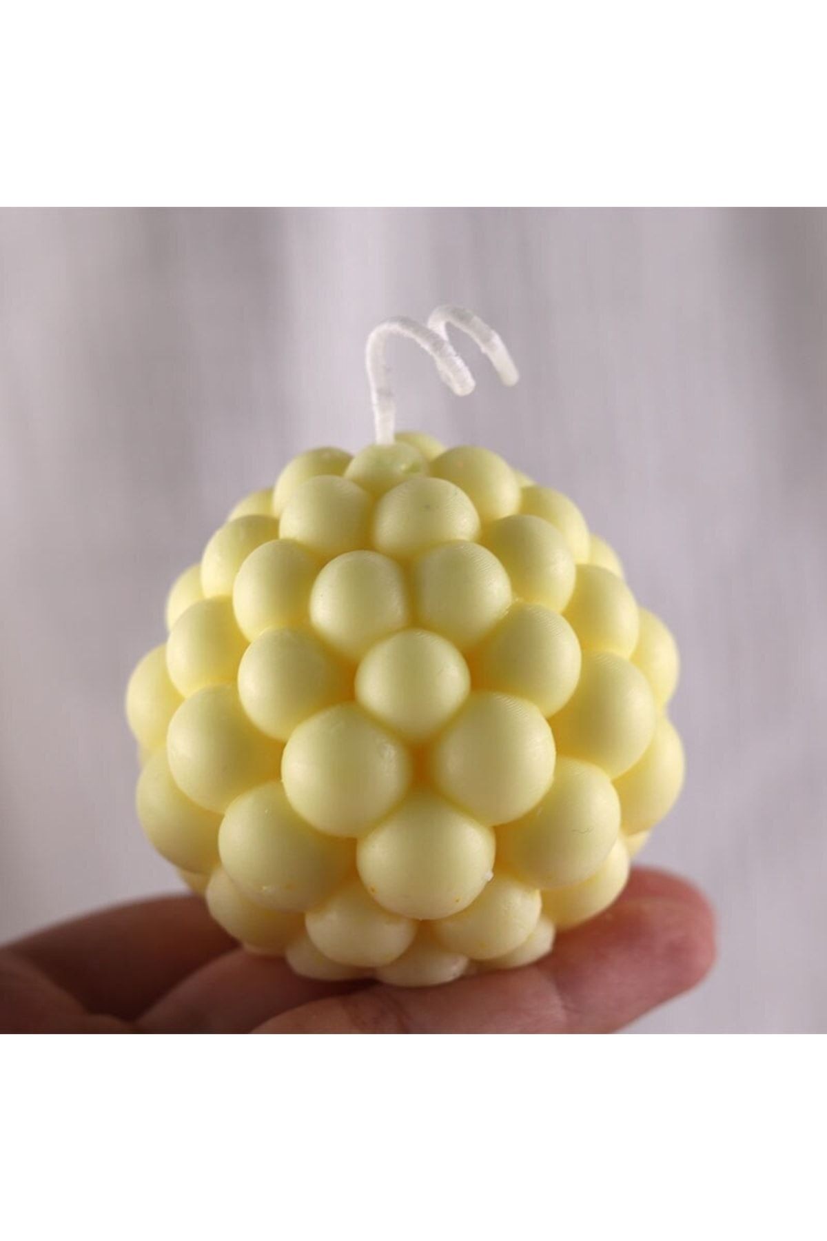 Yuvarlak Bubble Mum Silikon Kalıbı