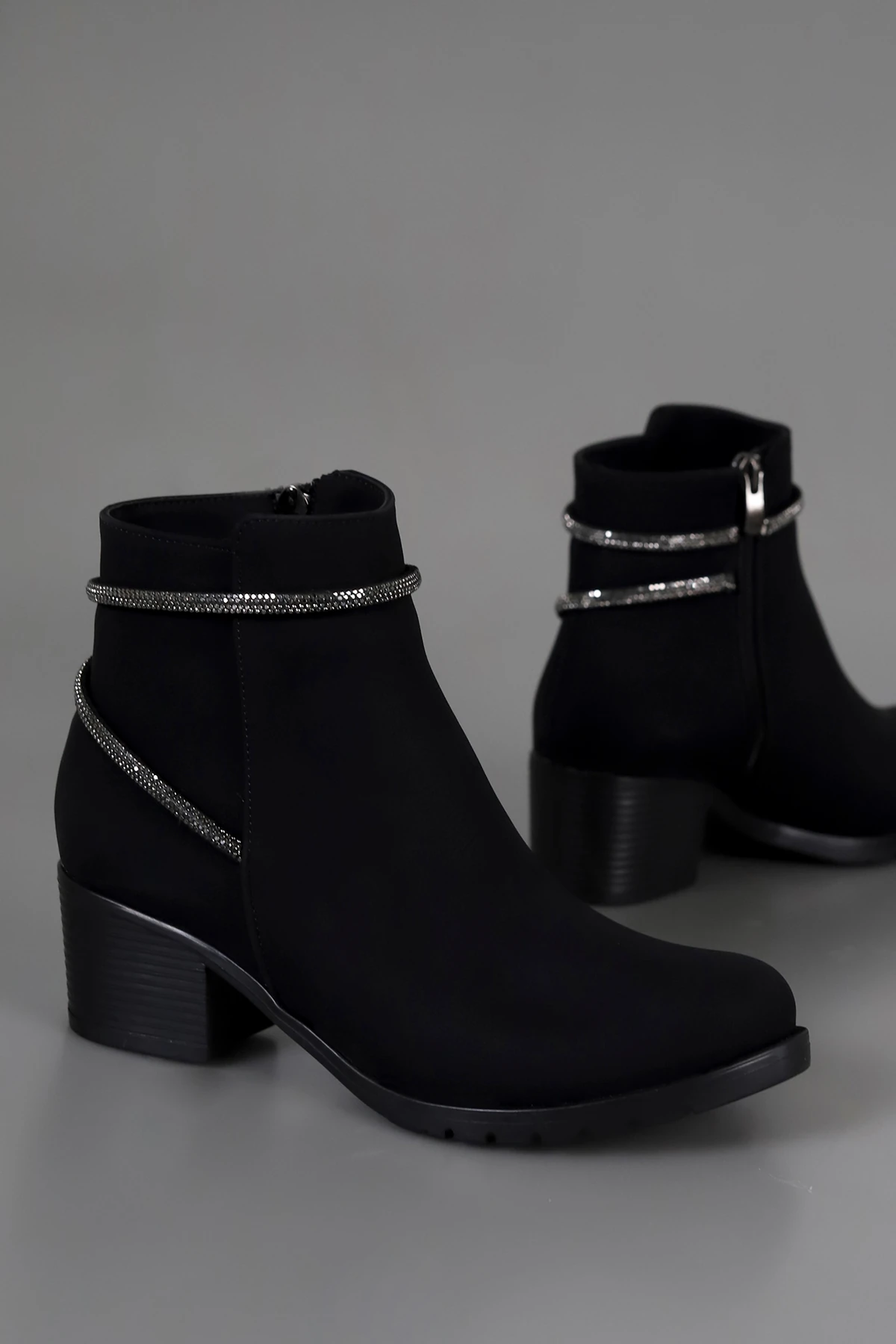 BLN NS200 Taş Şerit Detaylı Yarım Bot