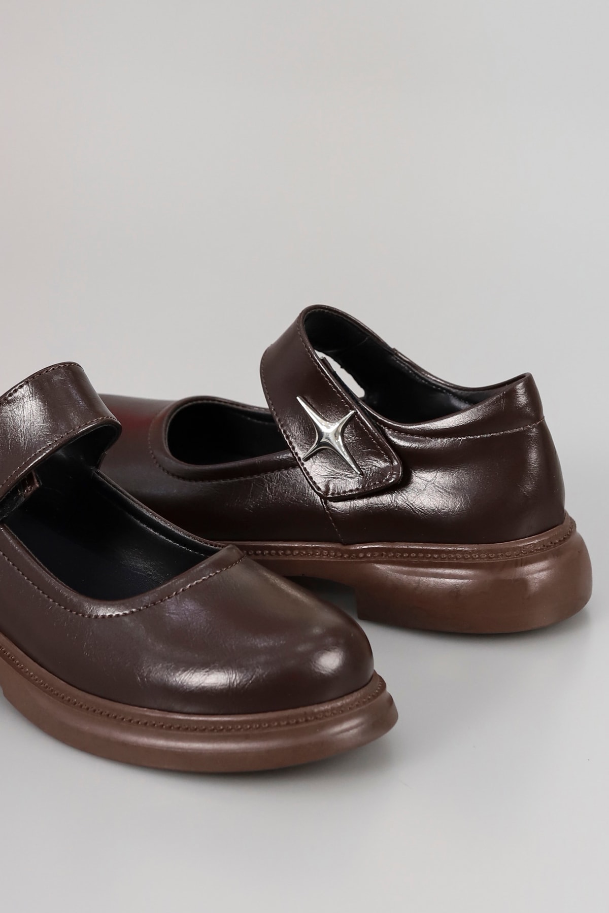 DVMD 2680 Alçak Tabanlı Metal Toka Detaylı Loafer