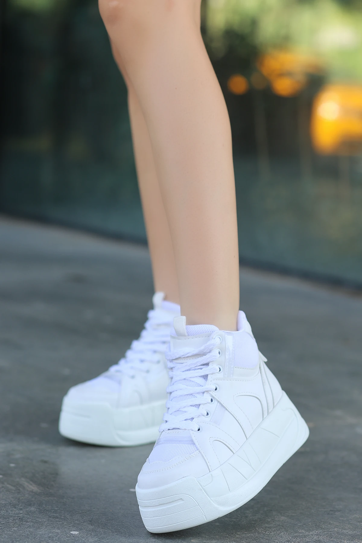 KCL BT91 Kalın Taban Bağcıklı Spor Bot