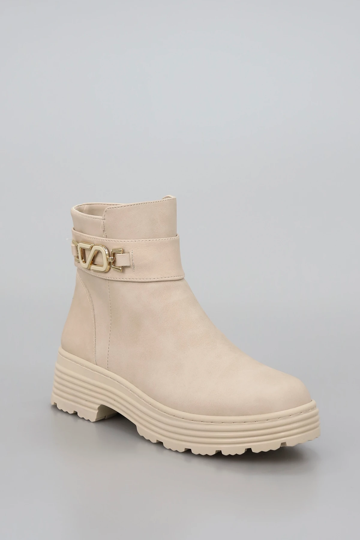 BLN S265 Düz Termo Taban Yan Toka Detay Yarım Bot