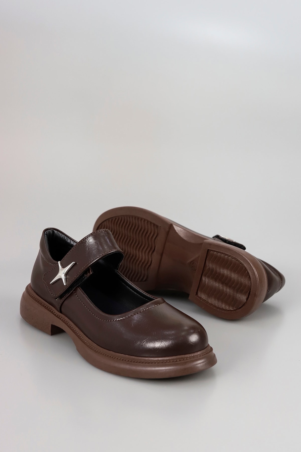 DVMD 2680 Alçak Tabanlı Metal Toka Detaylı Loafer
