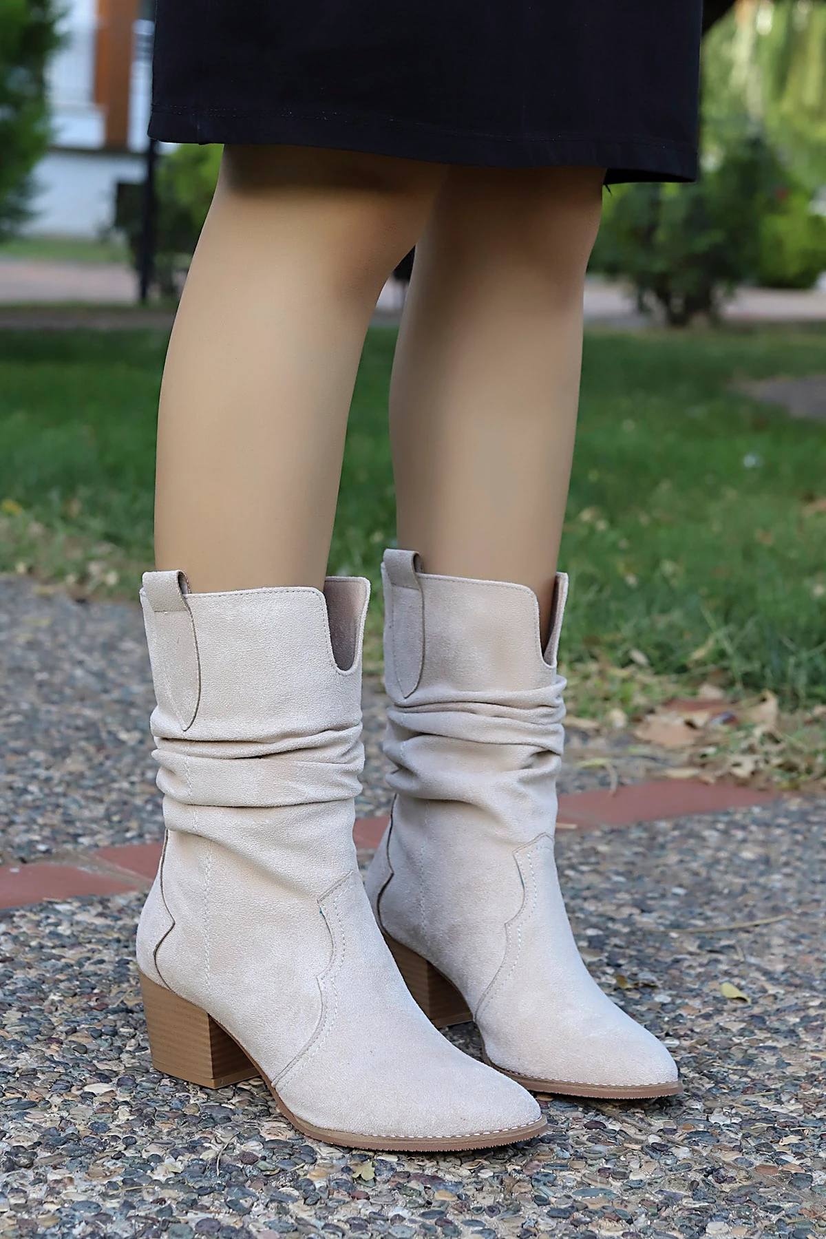 PİER 400 Kalın Topuklu Kovboy Çizme