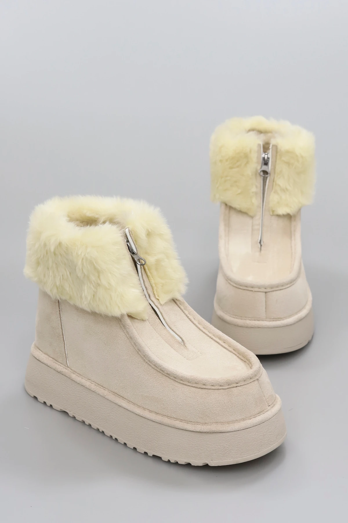 IRINA Kalın Taban Kürklü Bot