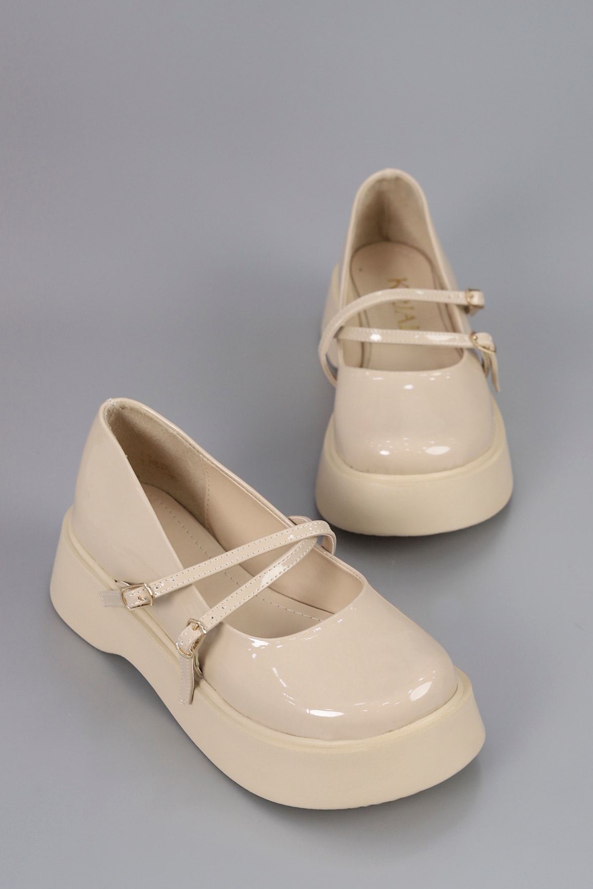 SMR 103 Baretli Kalın Taban Loafer