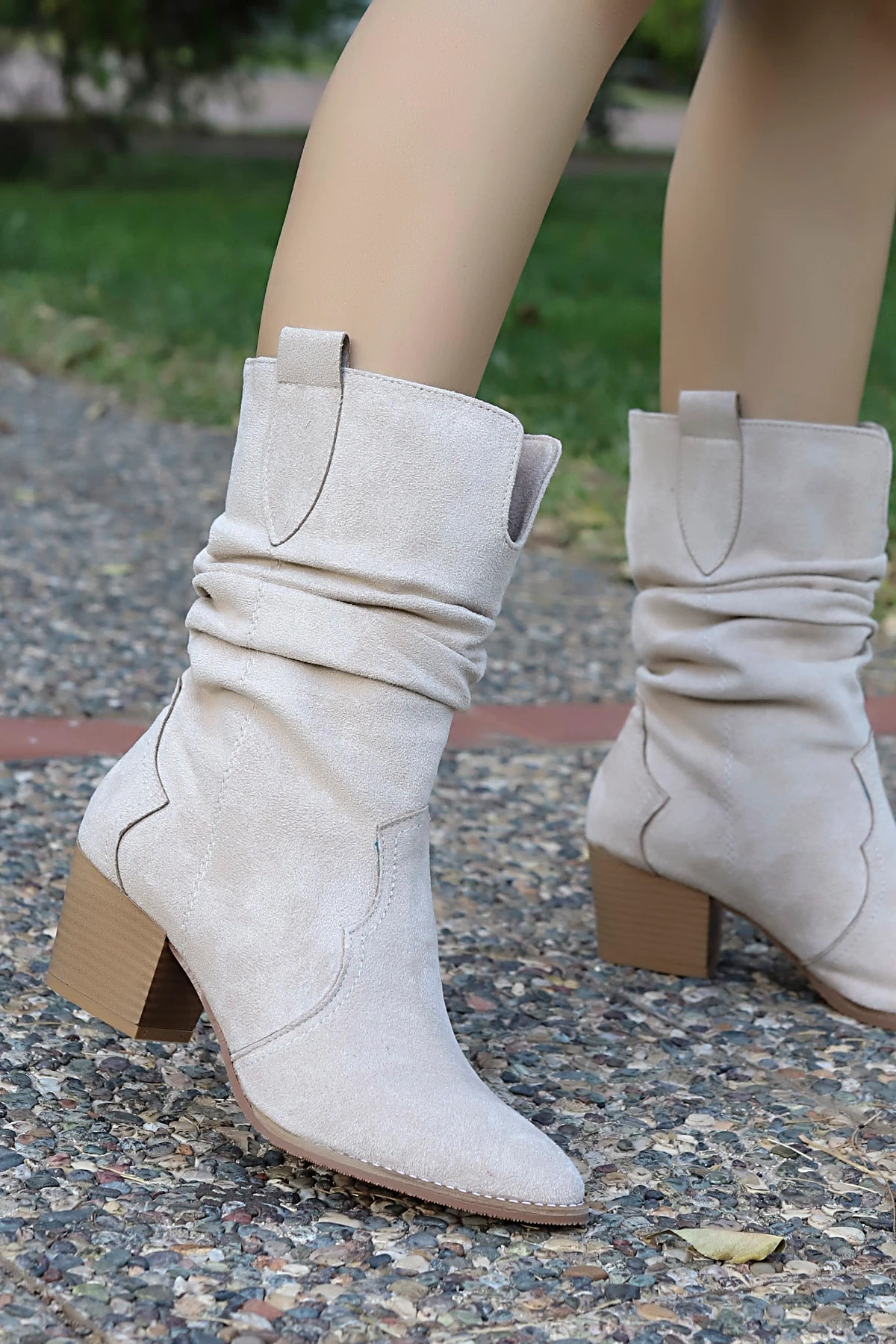 PİER 400 Kalın Topuklu Kovboy Çizme