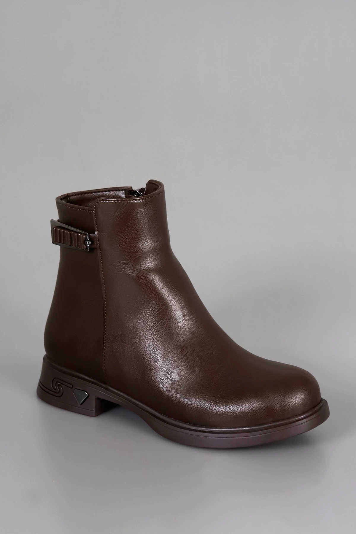 BLN SY302 Toka Detay Alçak Tabanlı Kısa Bot