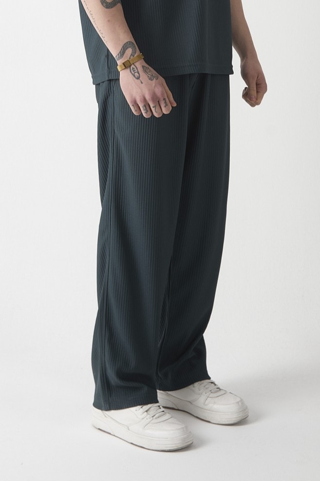 BAGGY OTTOMAN PANTOLON - PETROL