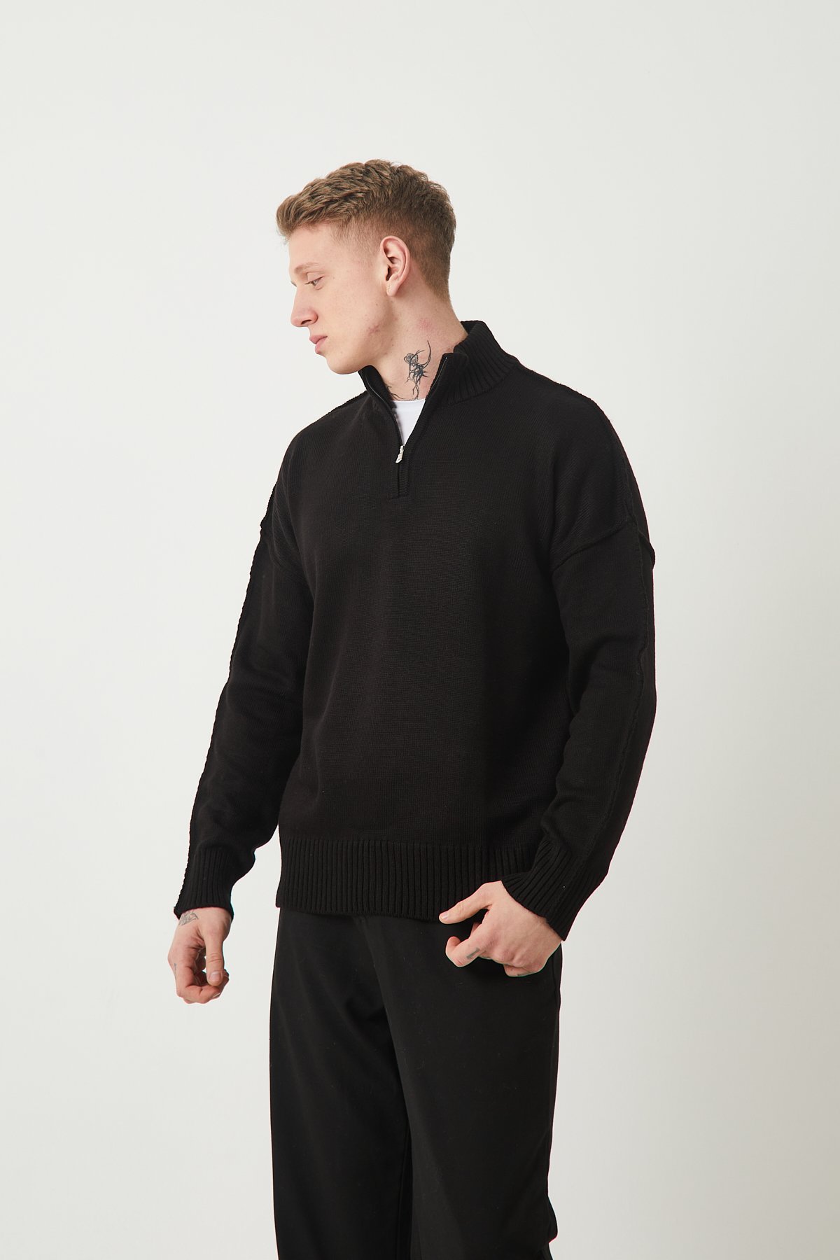 FERMUARLI OVERSIZE TRIKO KAZAK