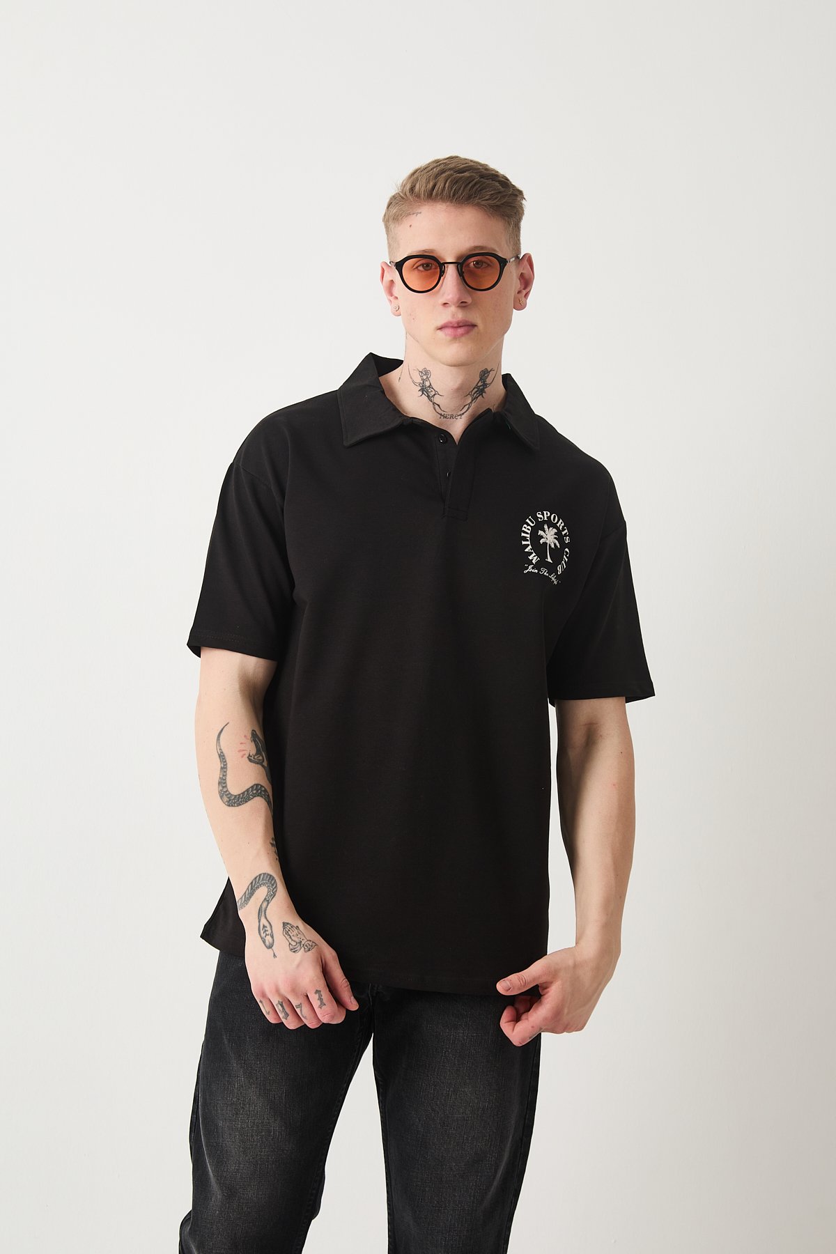 MALIBU CLUP POLO YAKA T-SHIRT