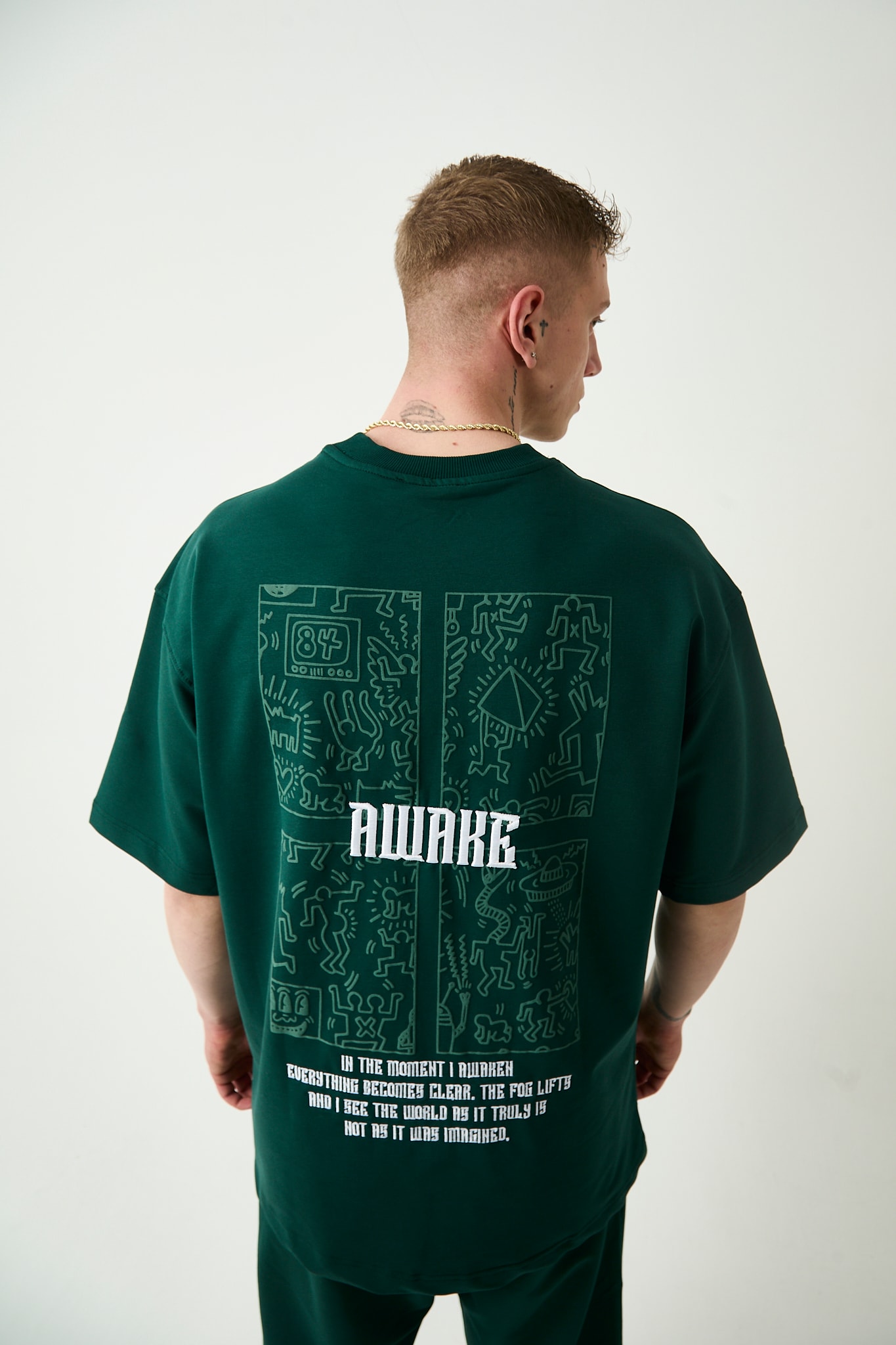 AWAKE OVERSIZE T-SHIRT - NEFTI