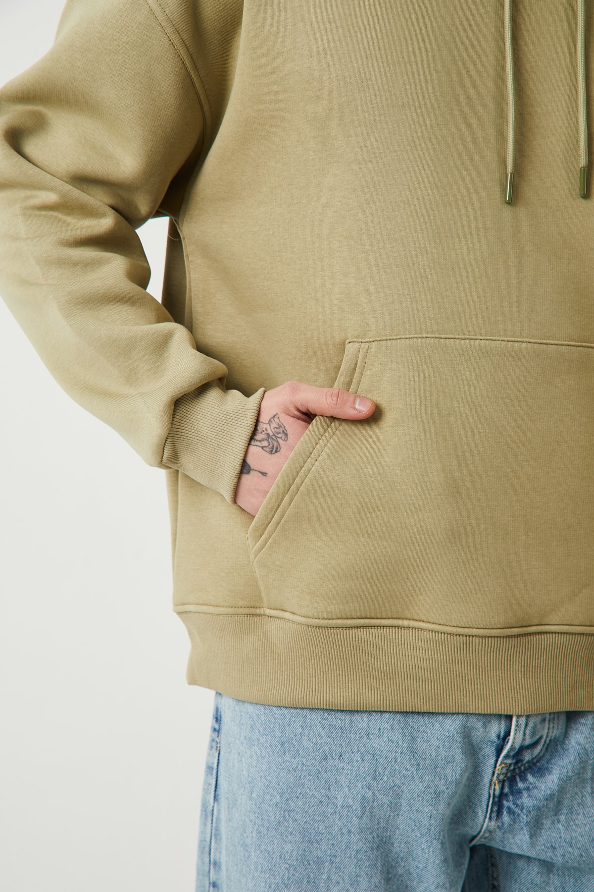 ŞARDONLU OVERSIZE HOODIE - KUF