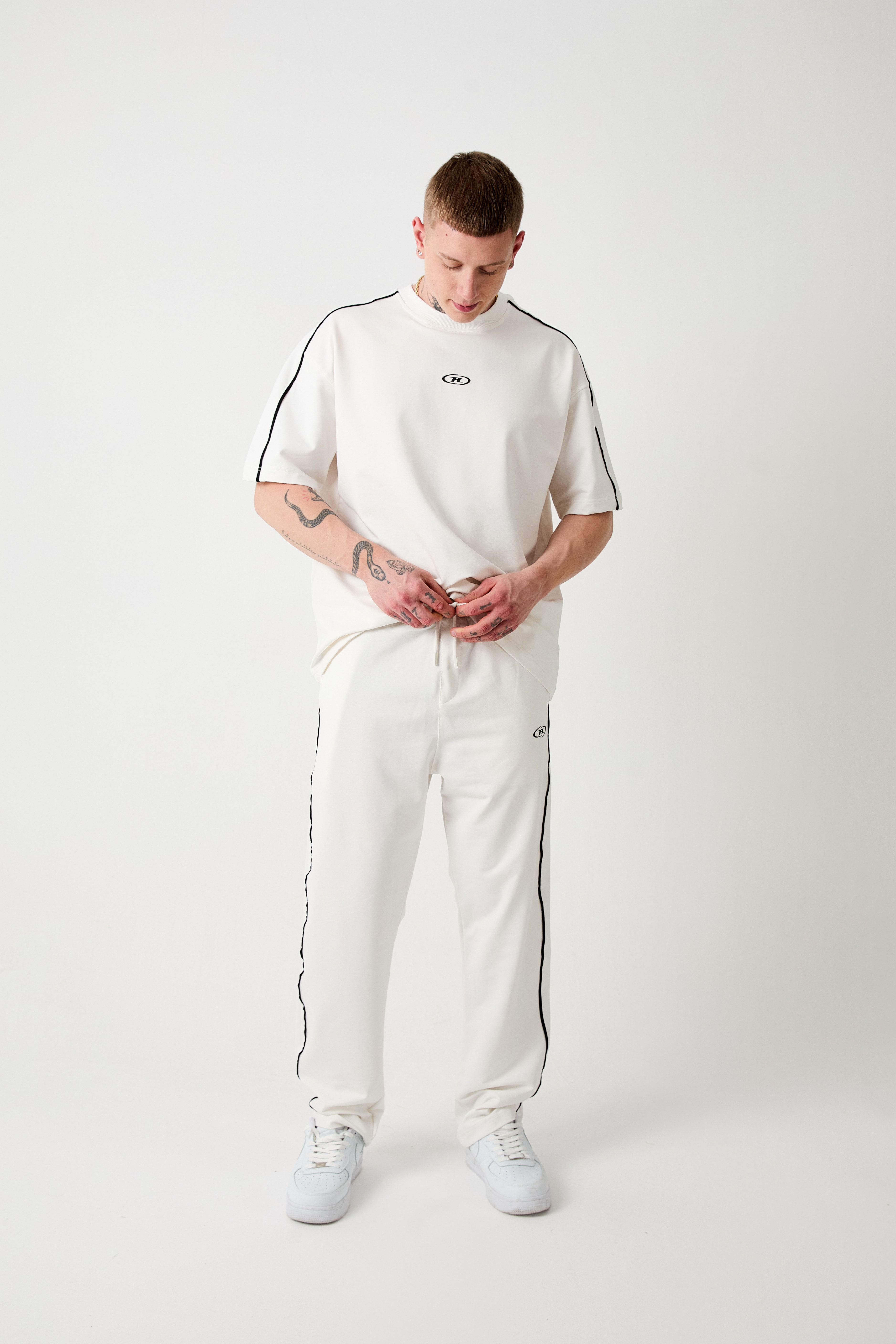 DETAYLI R BAGGY PANTOLON - EKRU