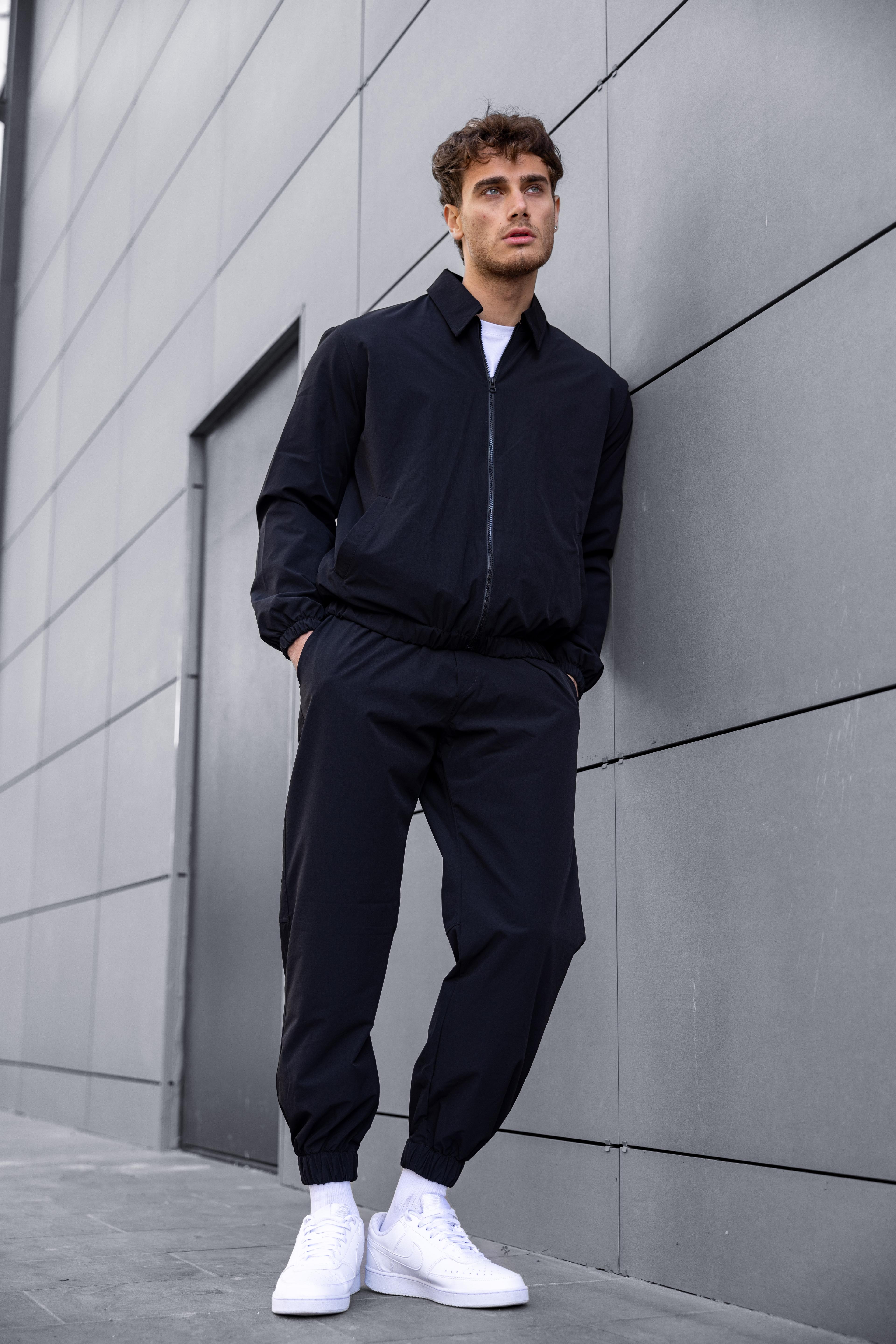 R Basic Parachute Jacket Set