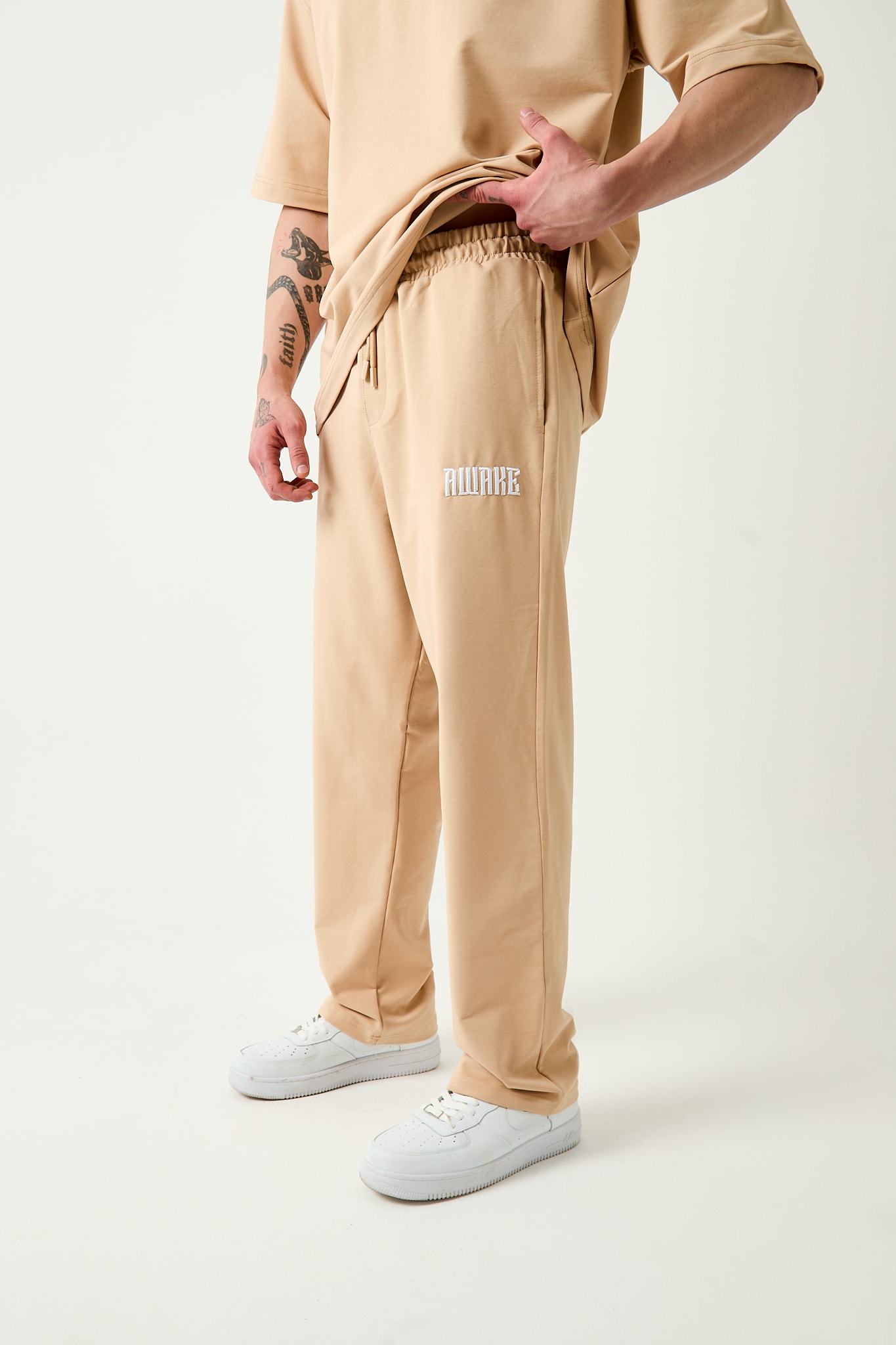 AWAKE BAGGY PANTOLON - Beige