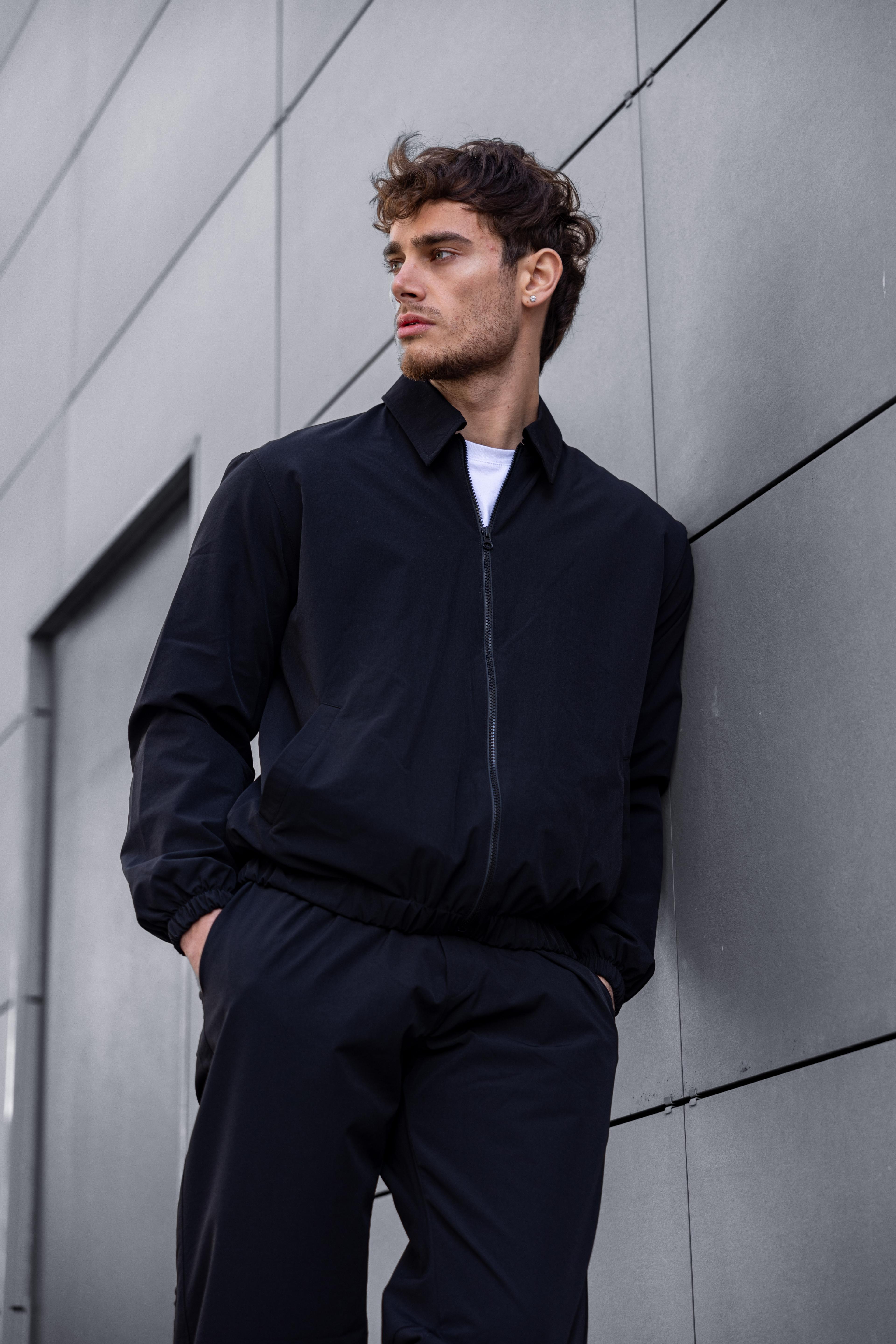 R Basic Parachute Jacket Set