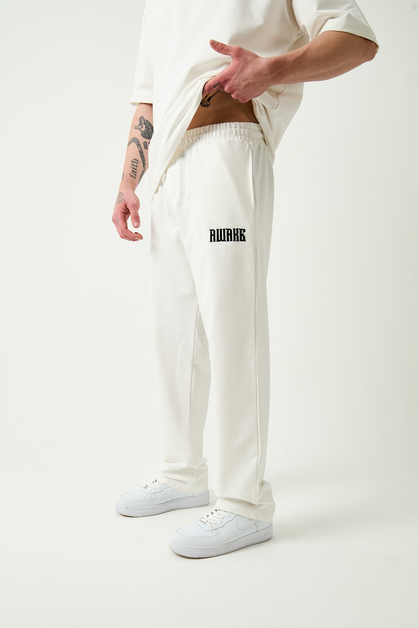 AWAKE BAGGY PANTOLON - Ecru