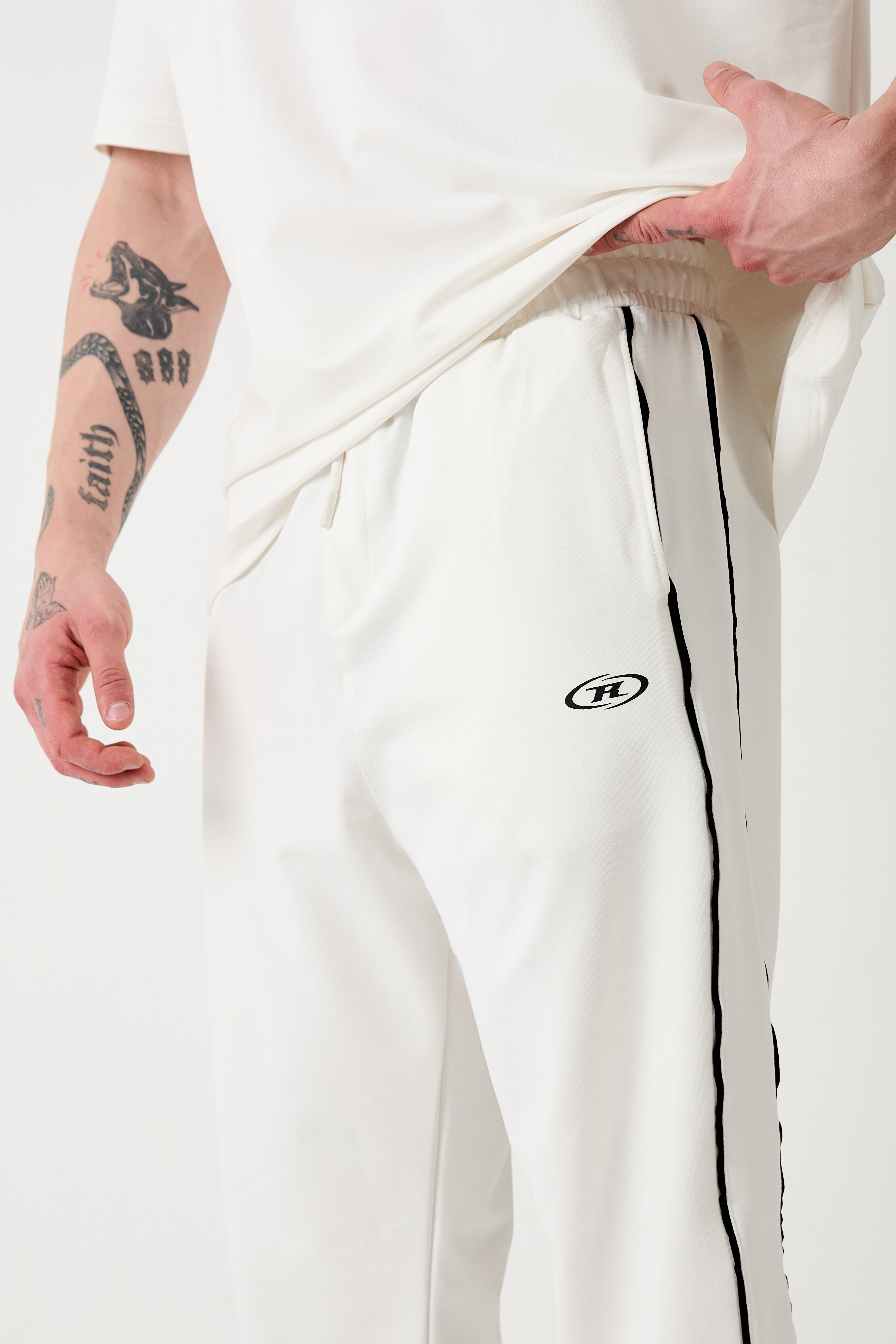 DETAYLI R BAGGY PANTOLON - EKRU