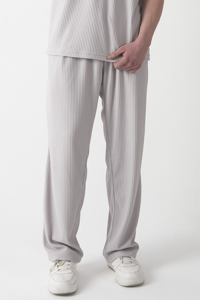 BAGGY OTTOMAN PANTOLON - Gray