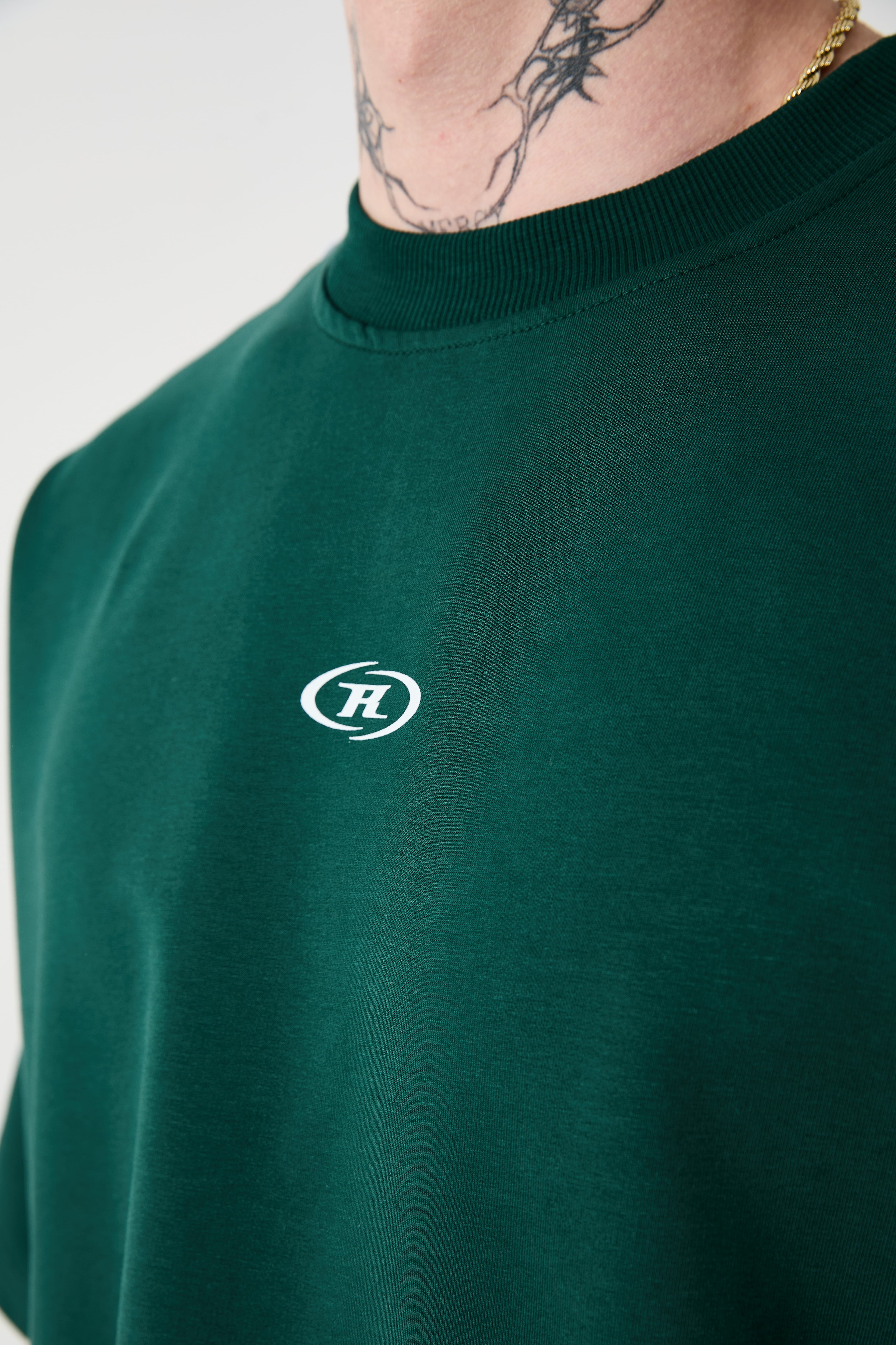 DETAYLI R OVERSIZE T-SHIRT - NEFTI