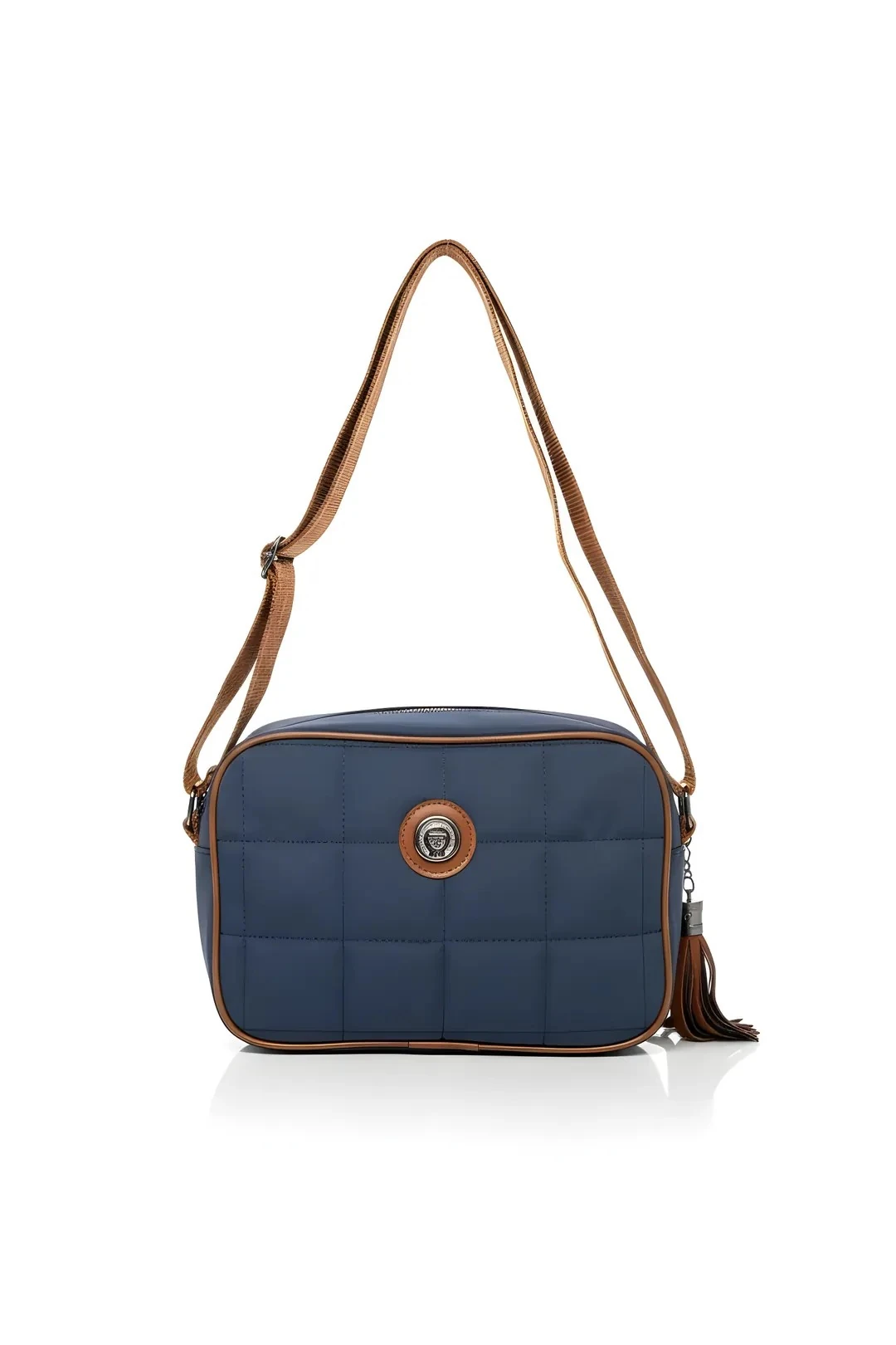 Lacivert Taba Askılı Omuz Çantası