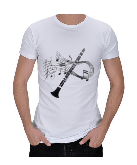 Clarinet Tişört (Sınırsız Tasarım İmkanı)