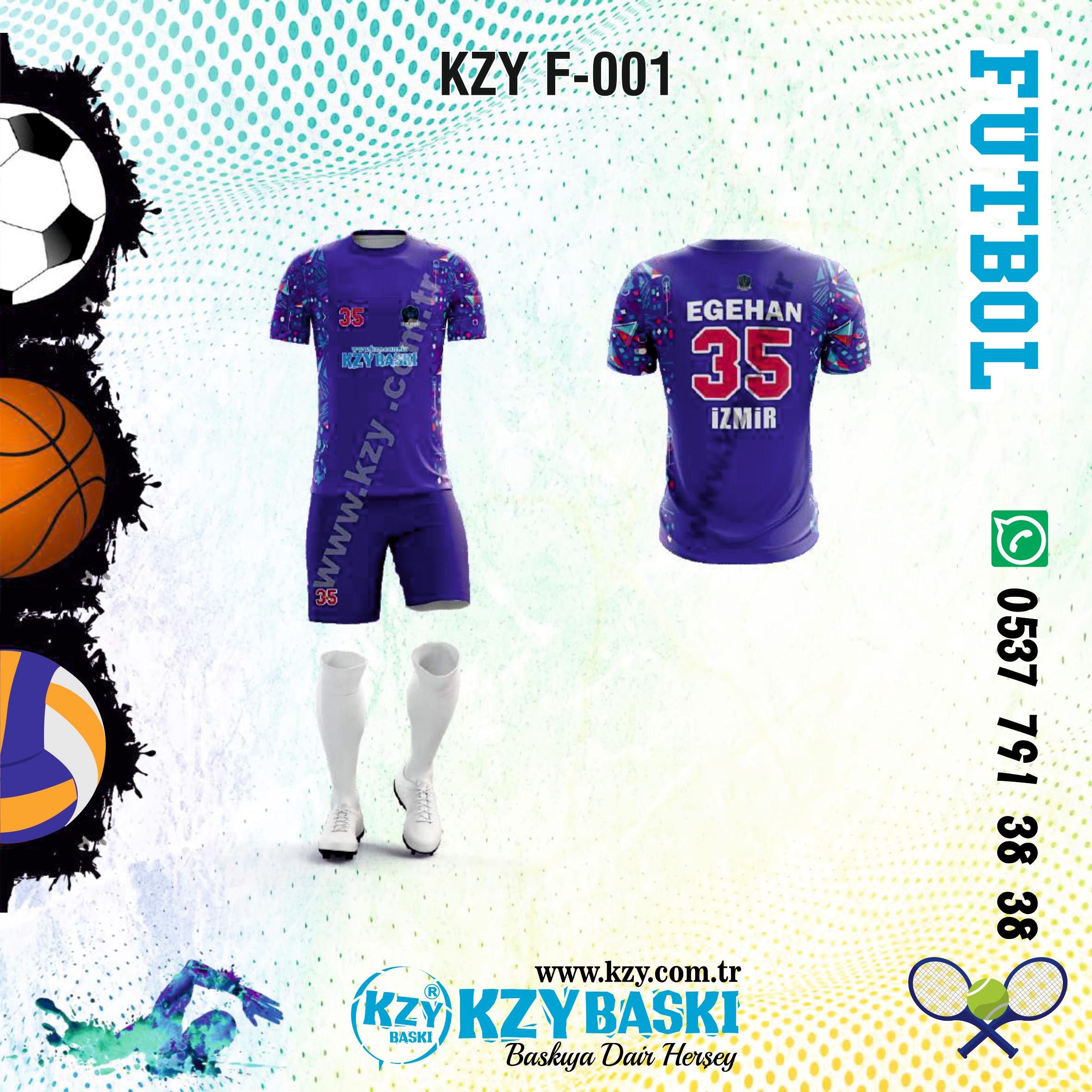 KZY F-001 DİJİTAL FUTBOL FORMA