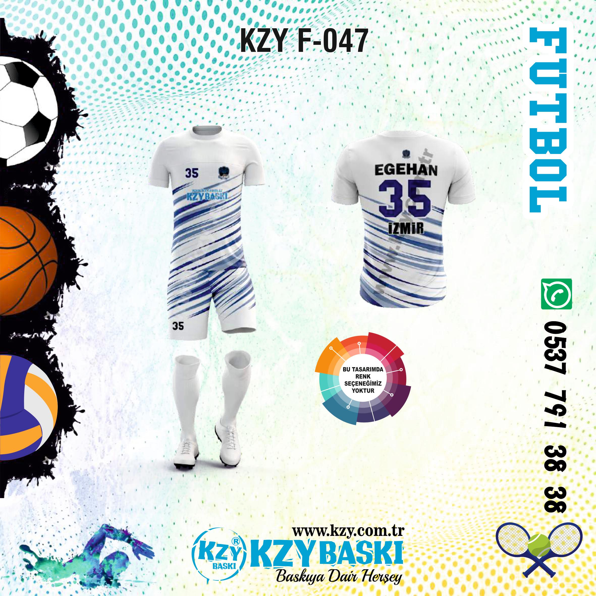 KZY F-047 DİJİTAL FUTBOL FORMA