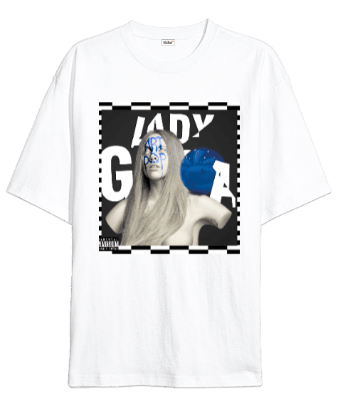 Lady Gaga Tişört (Sınırsız Tasarım İmkanı)