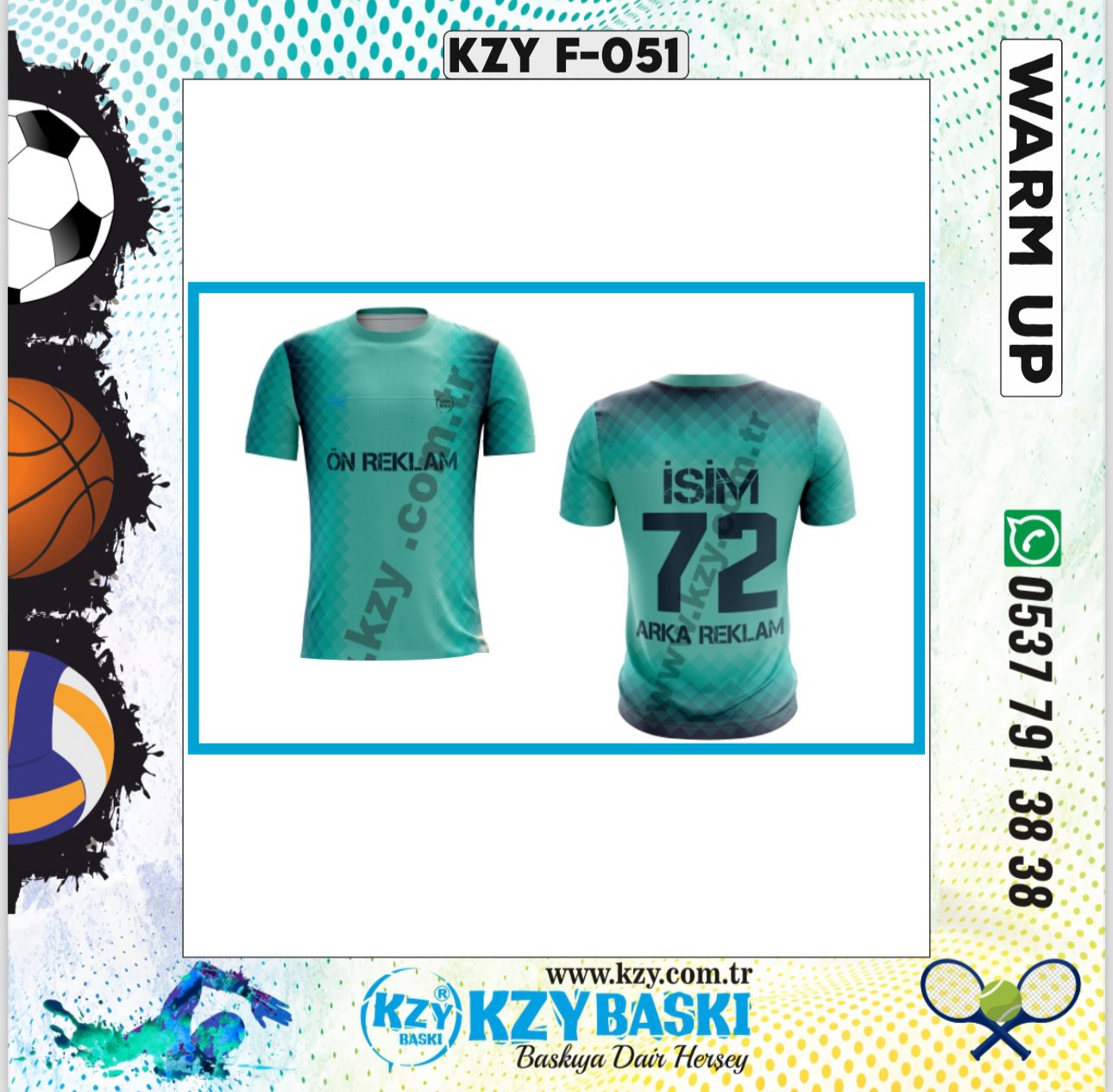 KZY DİJİTAL WARM-UP W-051