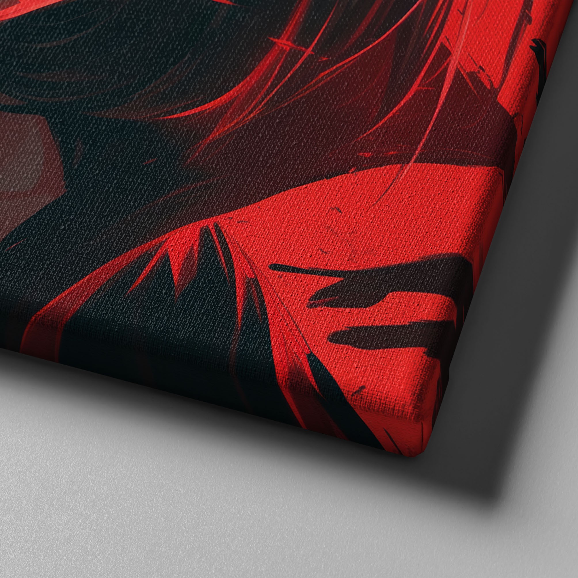 Itachi Uchiha Sharingan Crow Akatsuki Naruto Kanvas Tablo