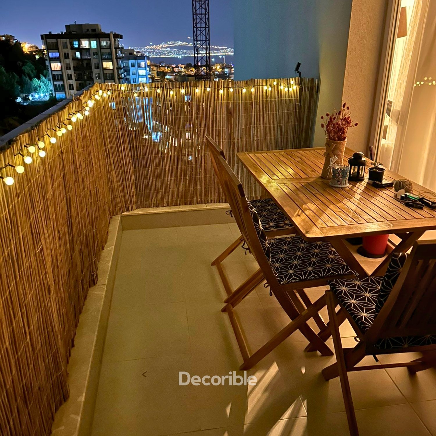 Lightball Solar Bahçe Ağaç Işıklandırma Güneş Enerjili Balkon Dekorasyonu 40 Top Ledli 6 Metre