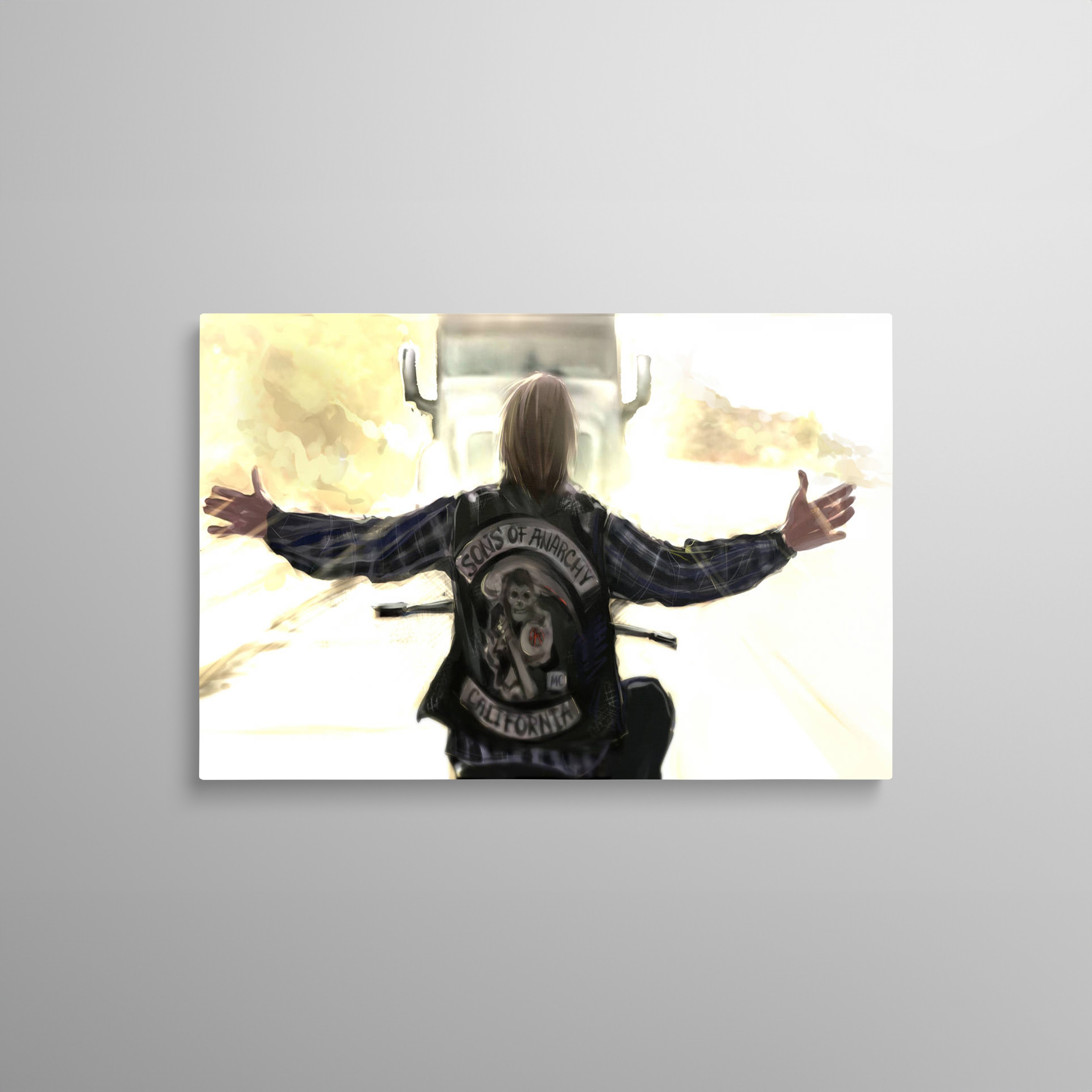 Sons of Anarchy Son Sürüş Kanvas Tablo