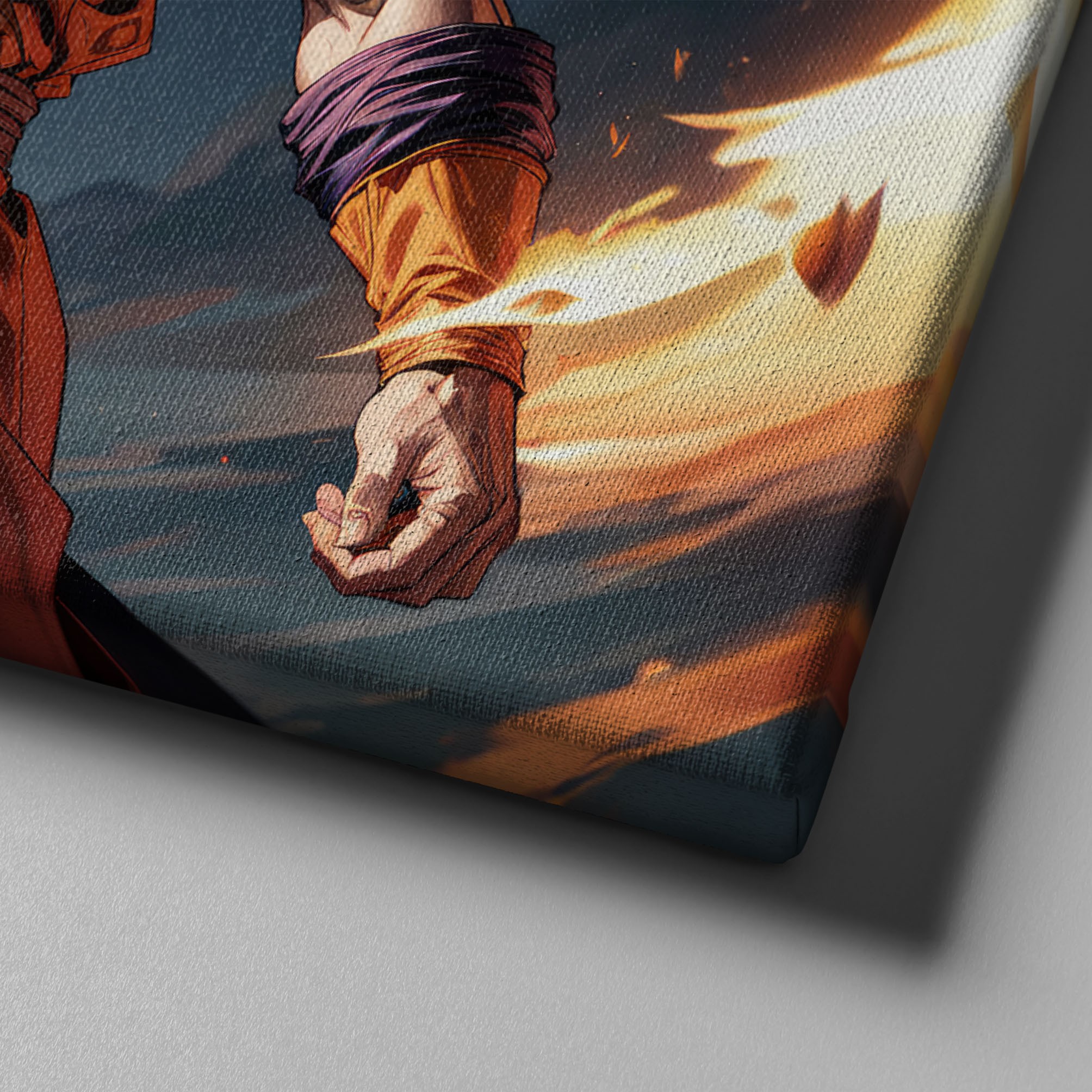 Super Saiyan Goku Dragon Ball Z Kanvas Tablo