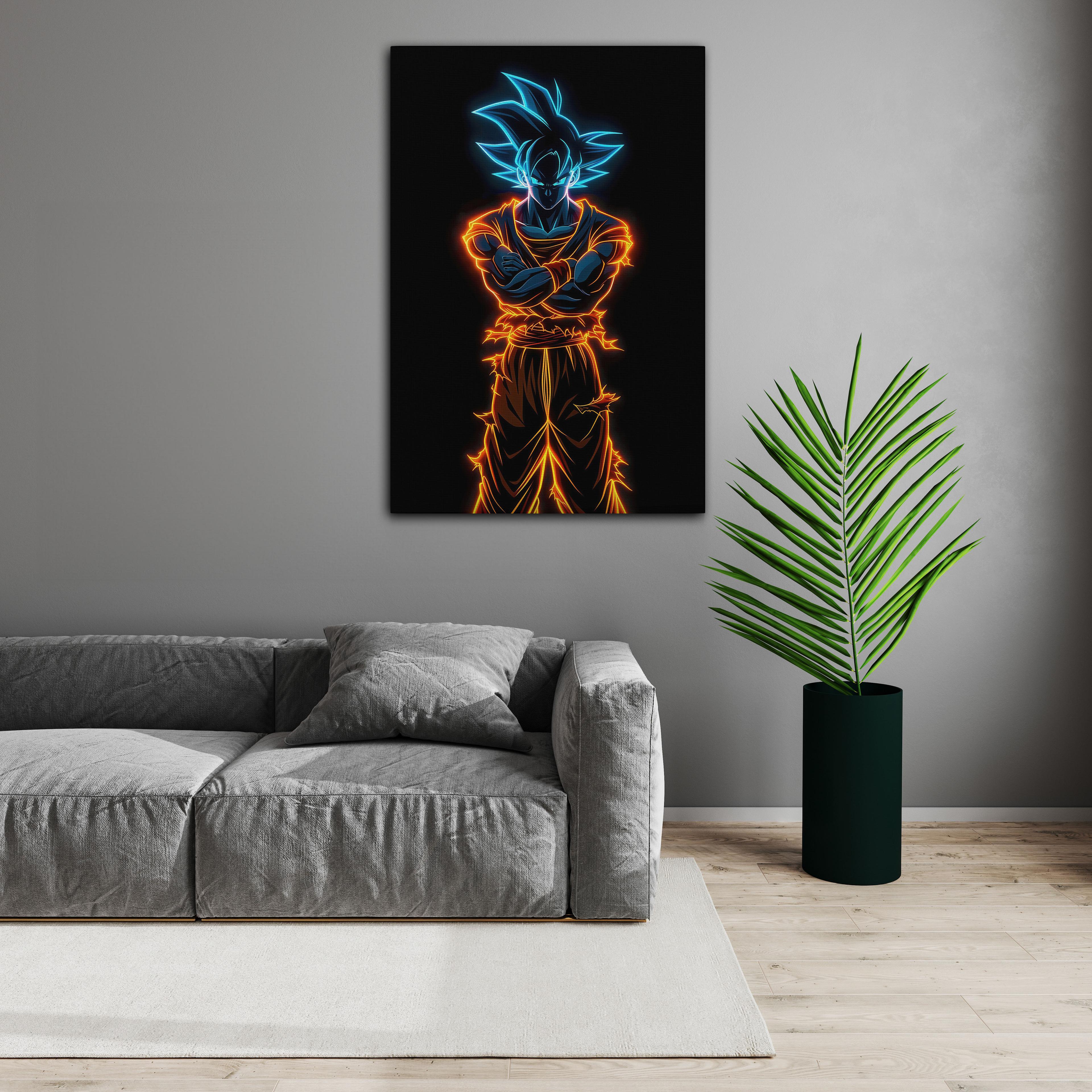 Son Goku Dragon Ball Z Kanvas Tablo