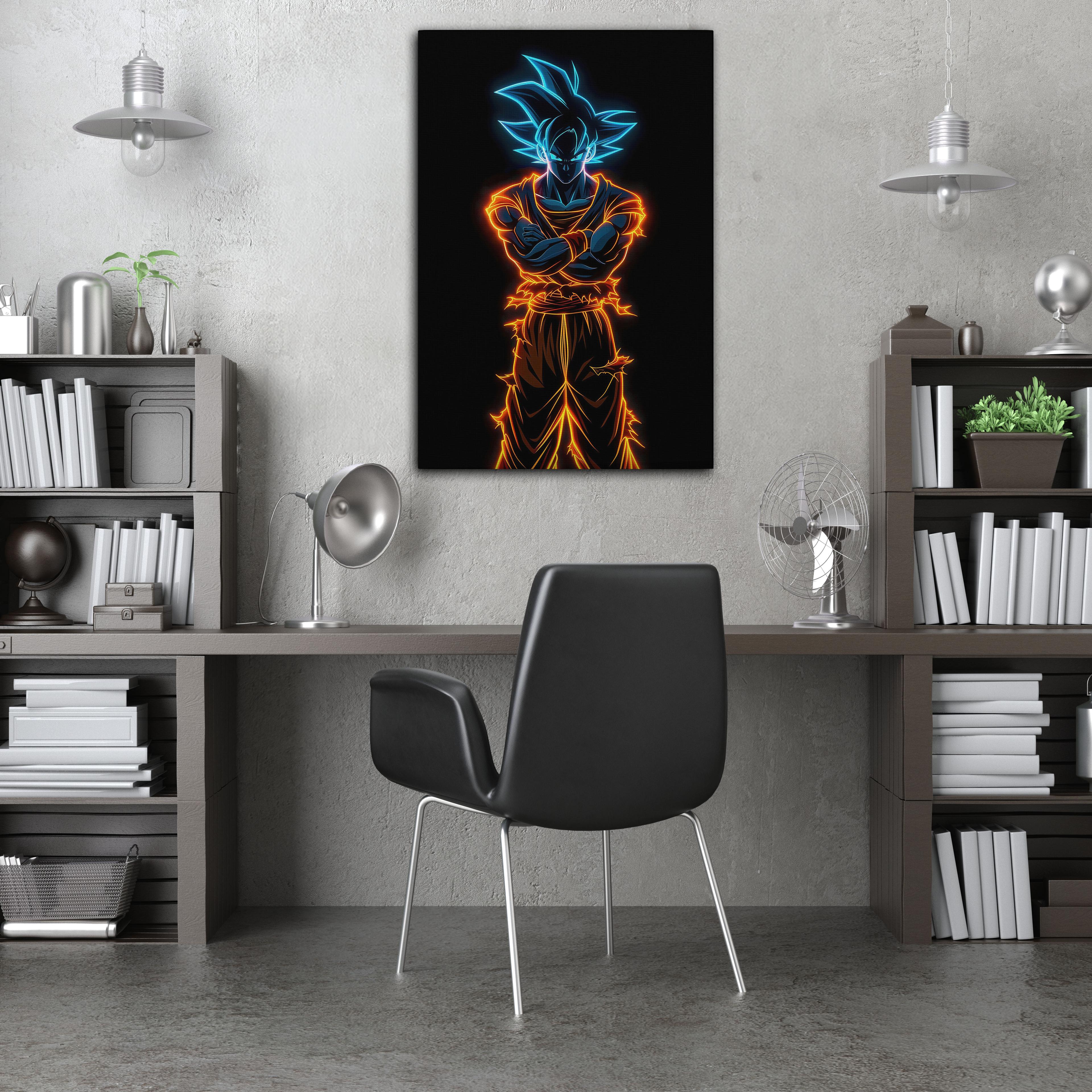 Son Goku Dragon Ball Z Kanvas Tablo