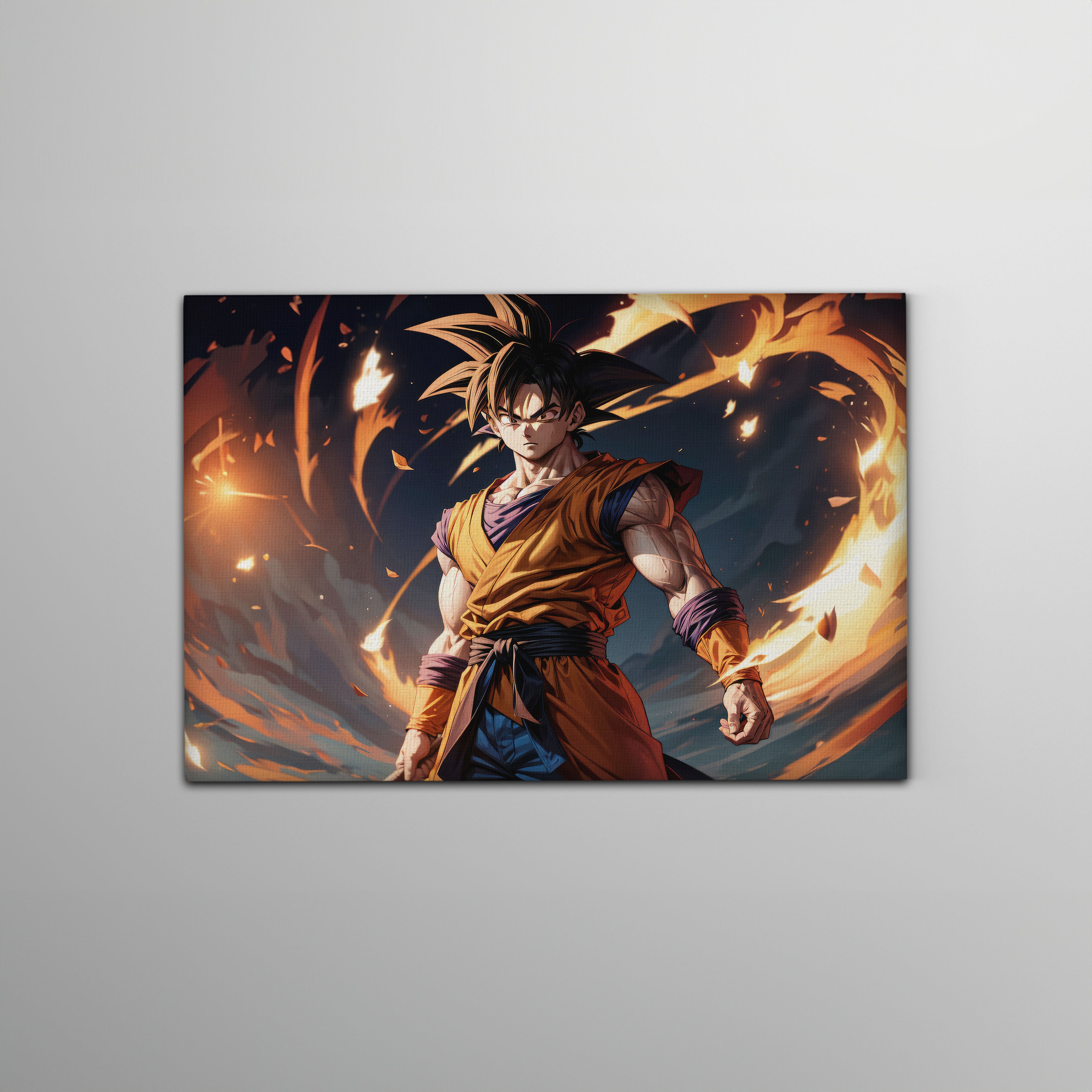 Super Saiyan Goku Dragon Ball Z Kanvas Tablo