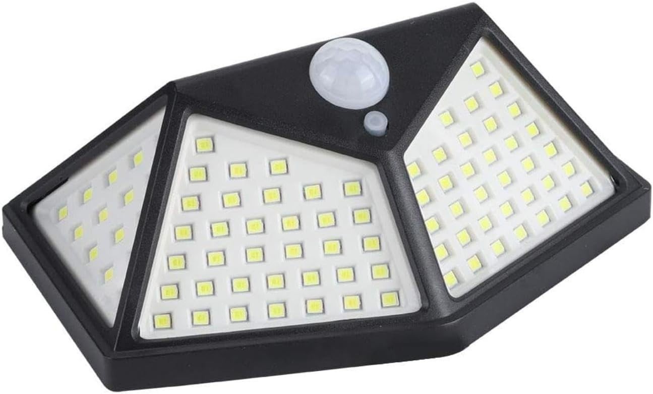 Blancos Güneş Enerjili Solar Bahçe Aydınlatma Hareket Sensörlü Duvar Aplik Beyaz Led Işık