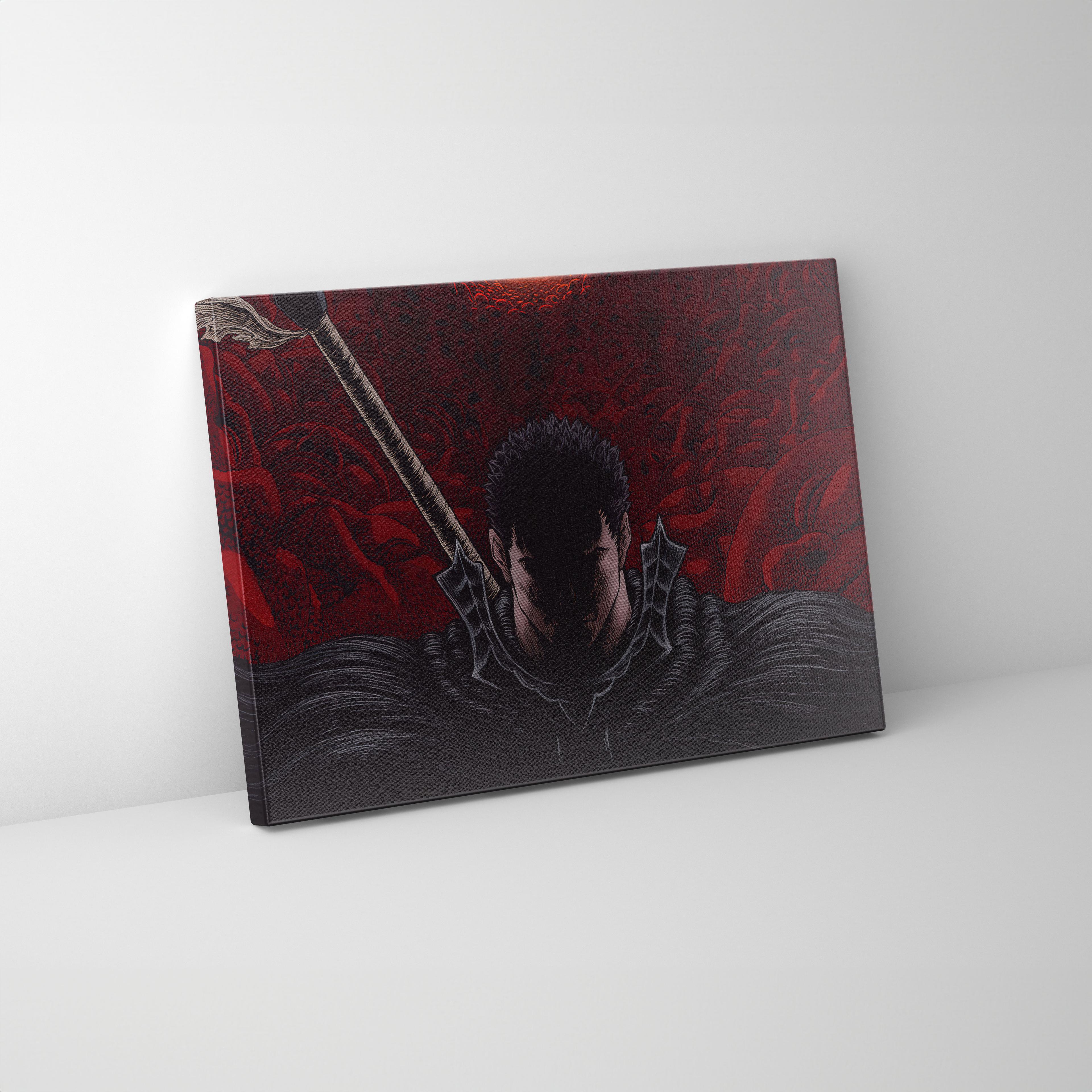 Berserk Guts Kanvas Tablo