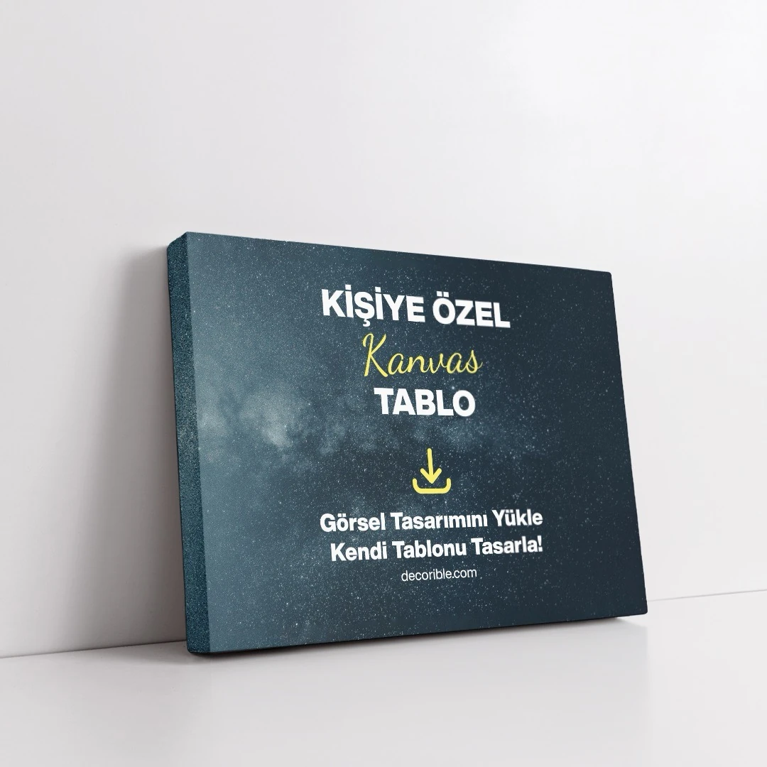 Kişiye Özel Kanvas Tablo Baskı
