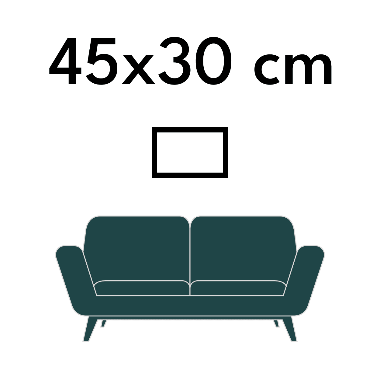 45x30 cm