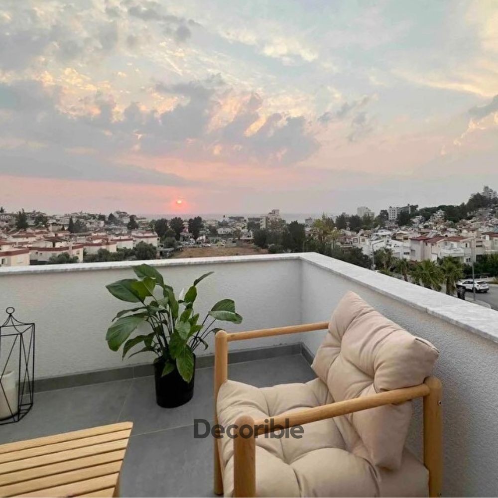 Timberway Kestane Ağacı Ahşap Tekli Koltuk Bahçe Mobilyası