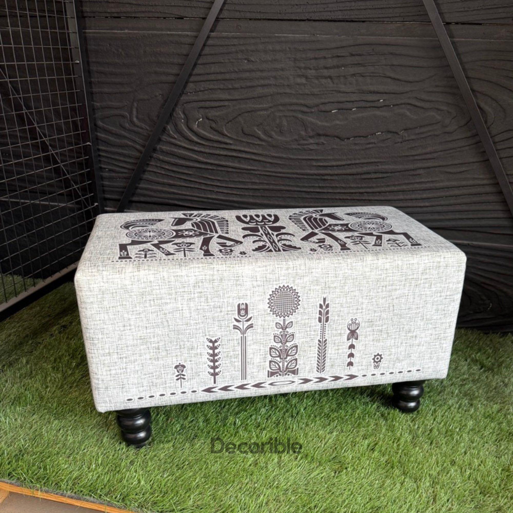 Nomadia Bench Puf - Beyaz